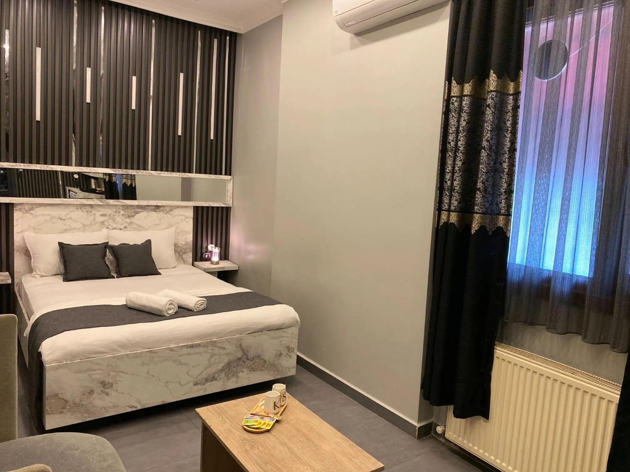 Bed in Sahrakent Otel Pendik