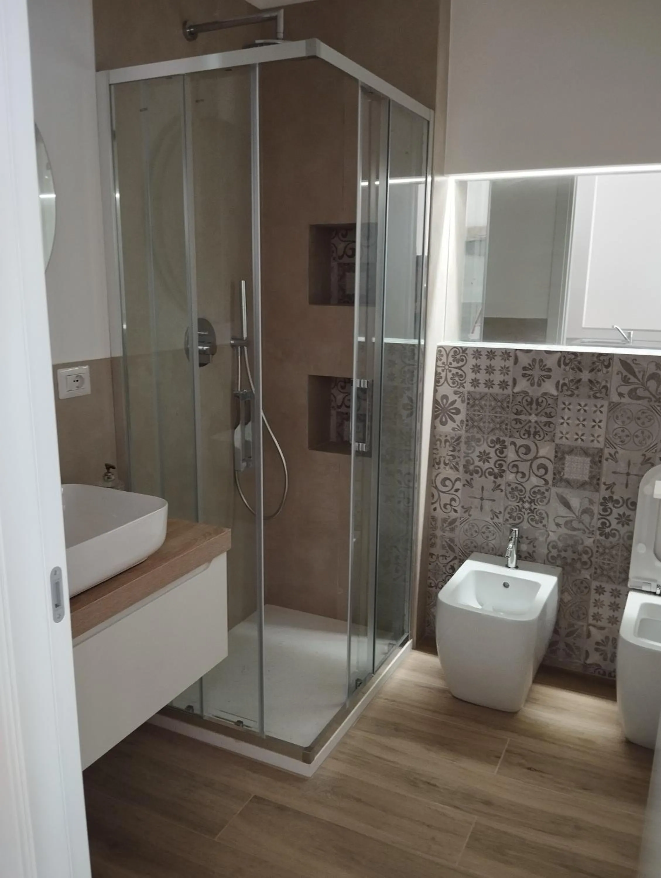 Bathroom in Le pergole