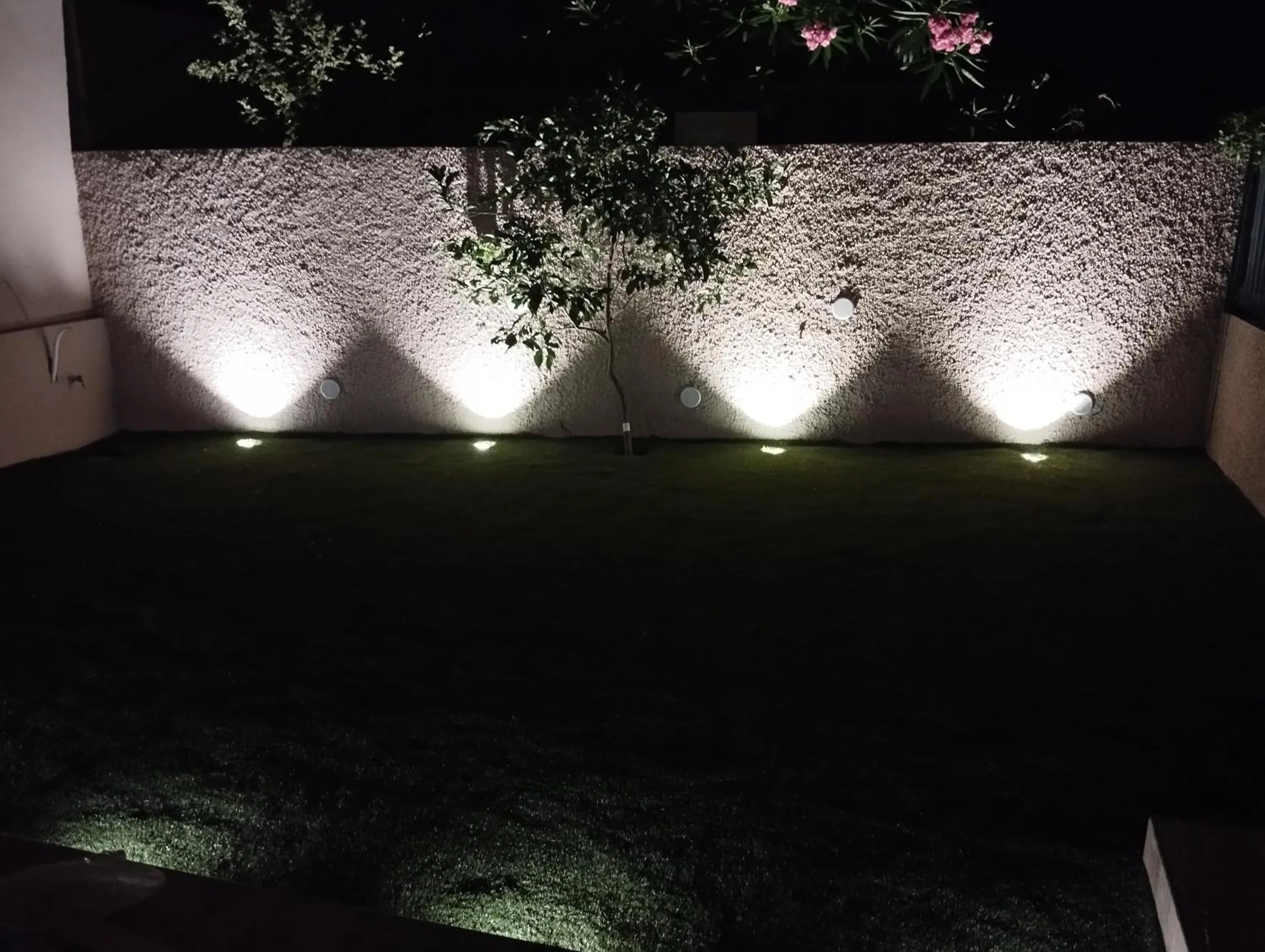 Garden view in Le pergole