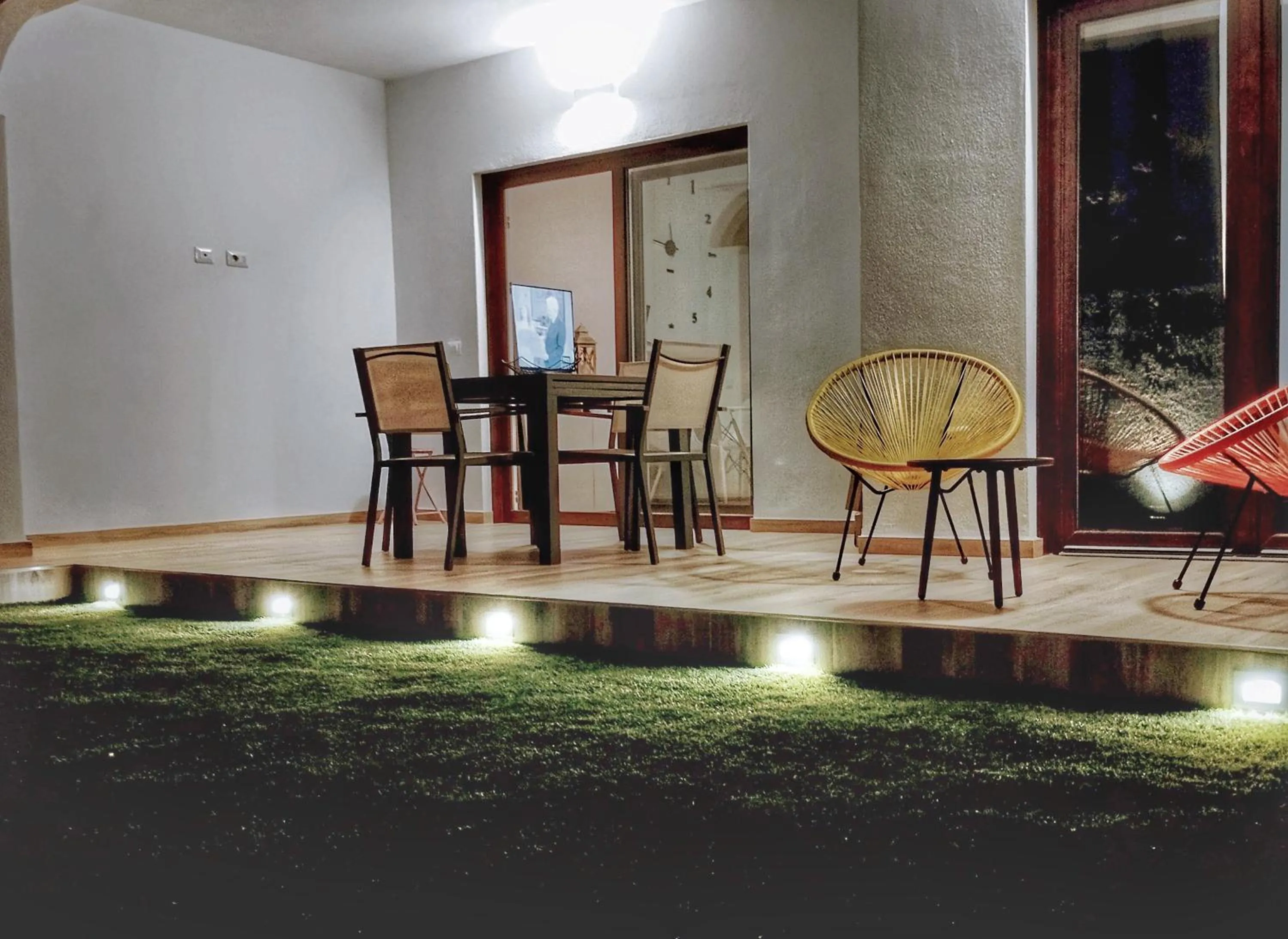 Patio in Le pergole