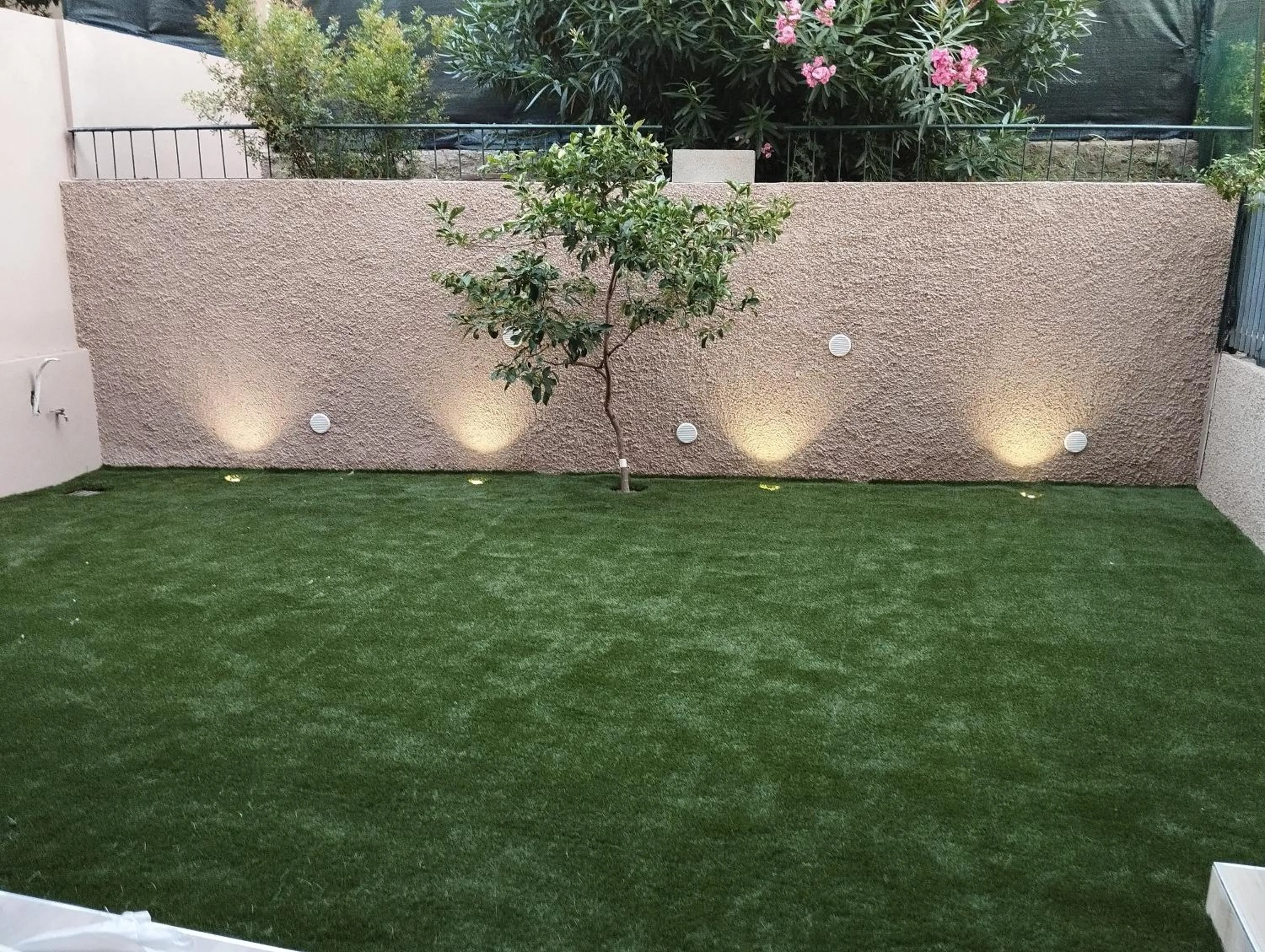 Garden view in Le pergole