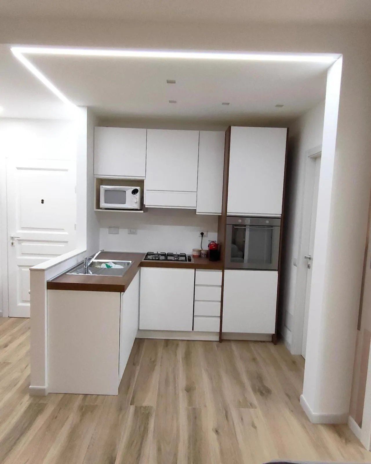 Kitchen or kitchenette in Le pergole