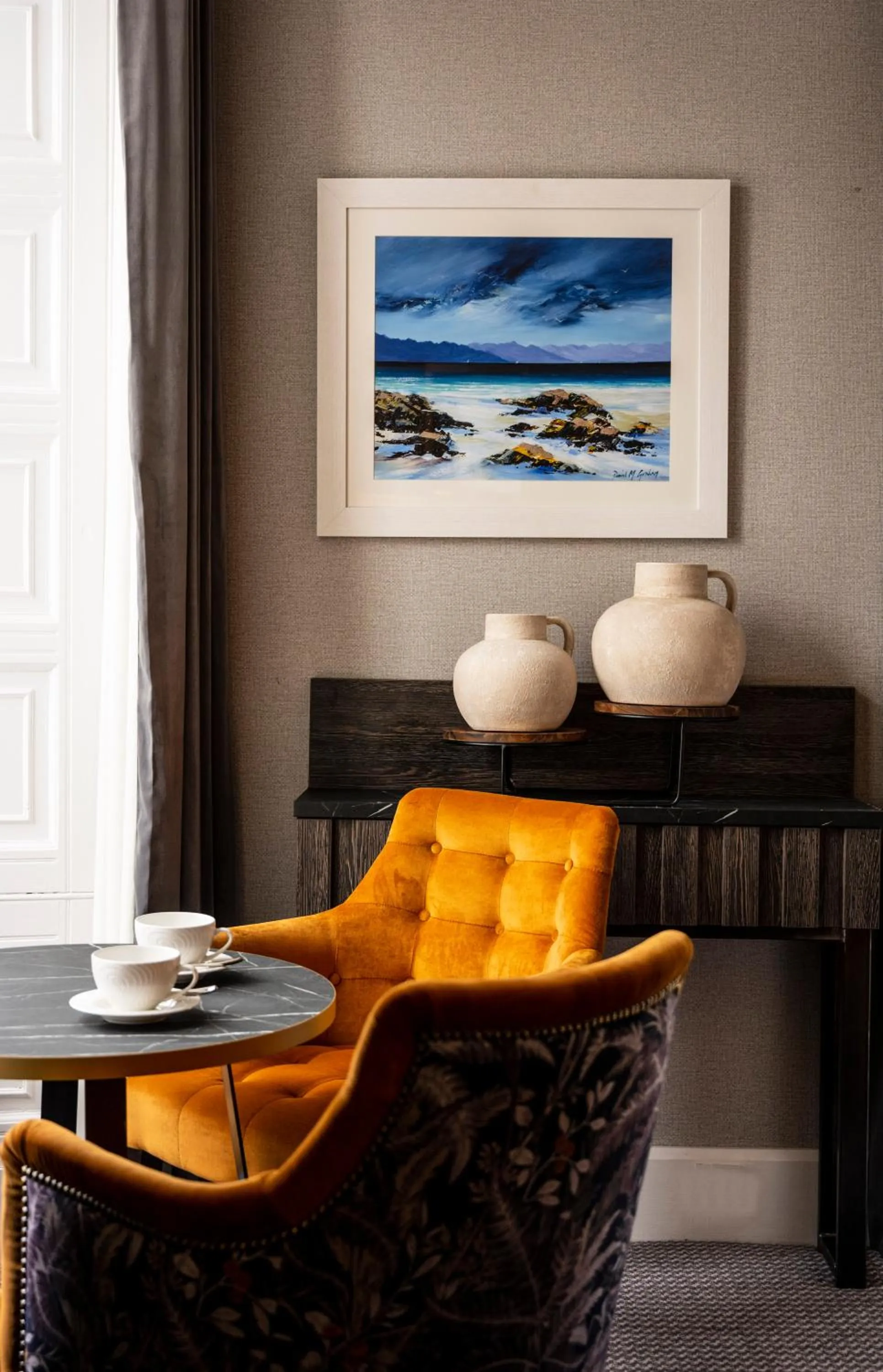 Bedroom in Skeabost House Hotel