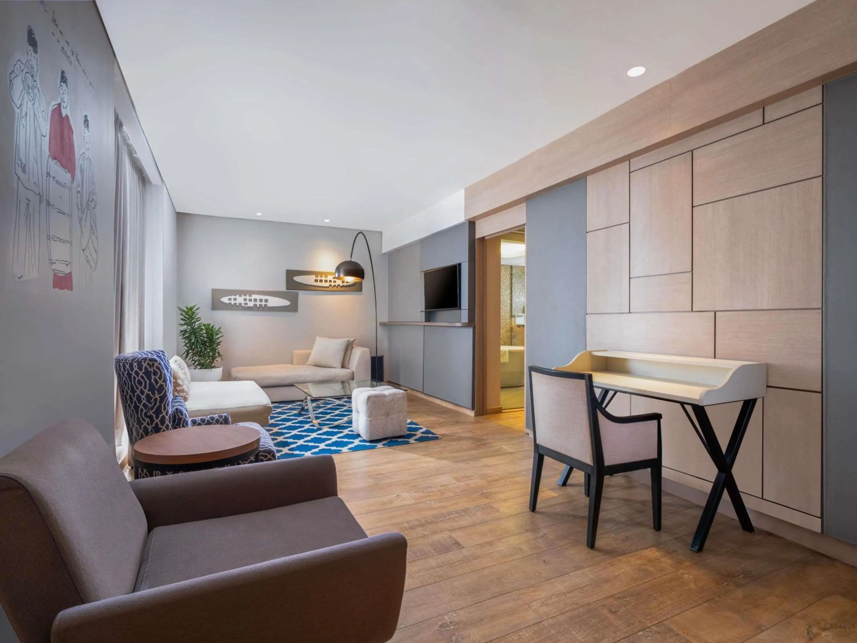 Photo of the whole room in Mercure Jakarta Sabang