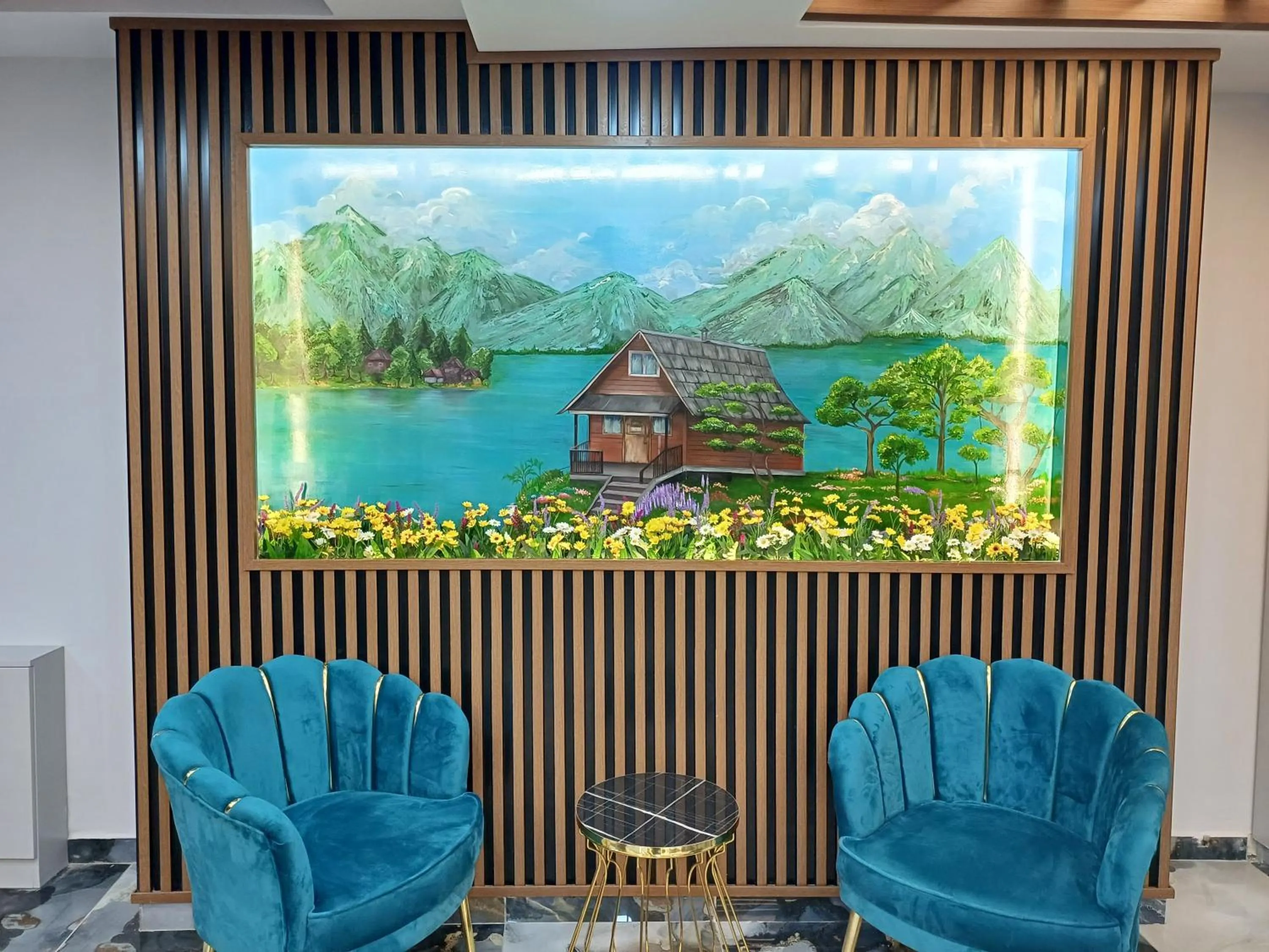 Decorative detail in White Palace Haliç