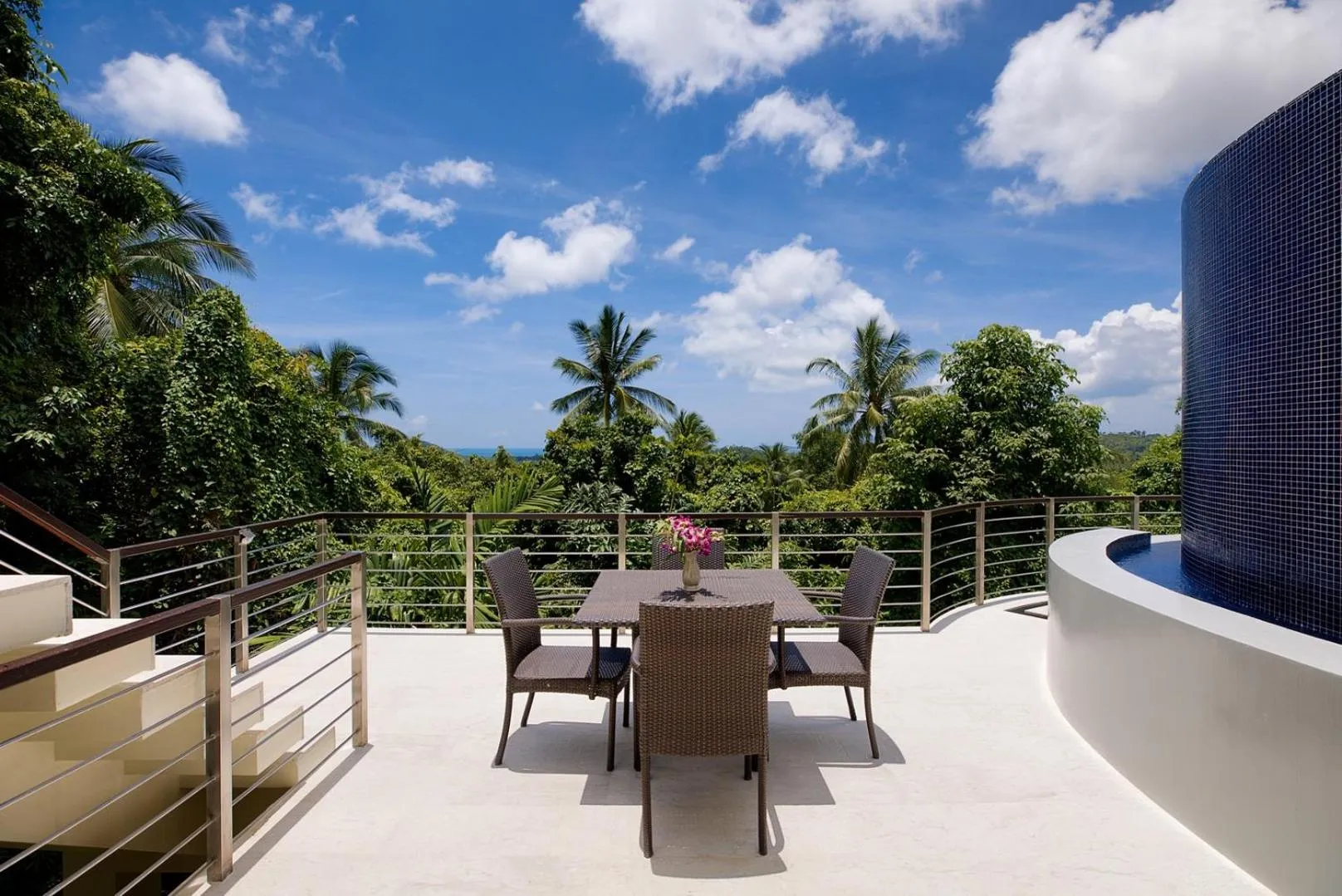 Balcony/Terrace in Villa Ma Phraaw - Ban Tai Ocean View Villa