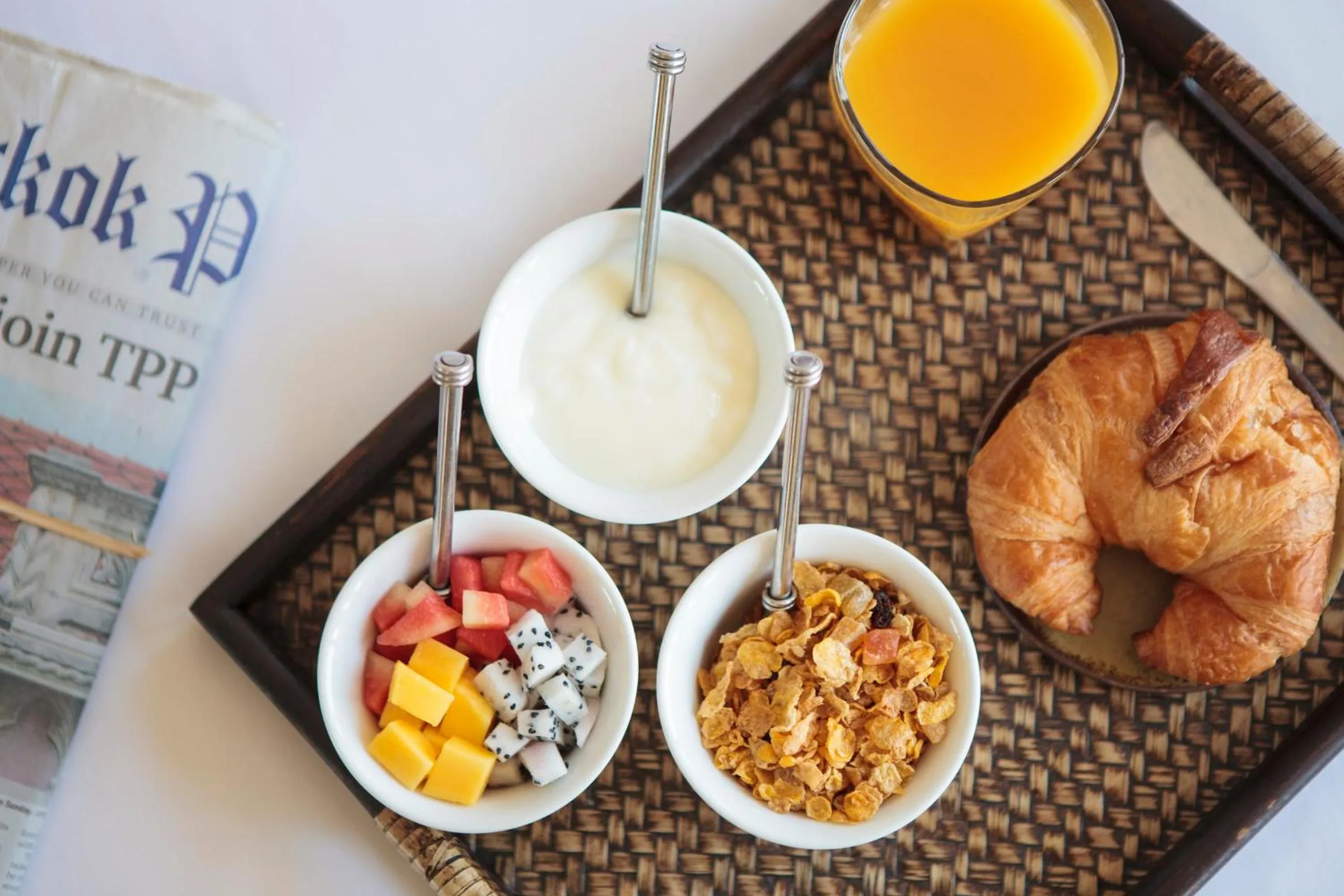 Breakfast in Villa Ma Phraaw - Ban Tai Ocean View Villa