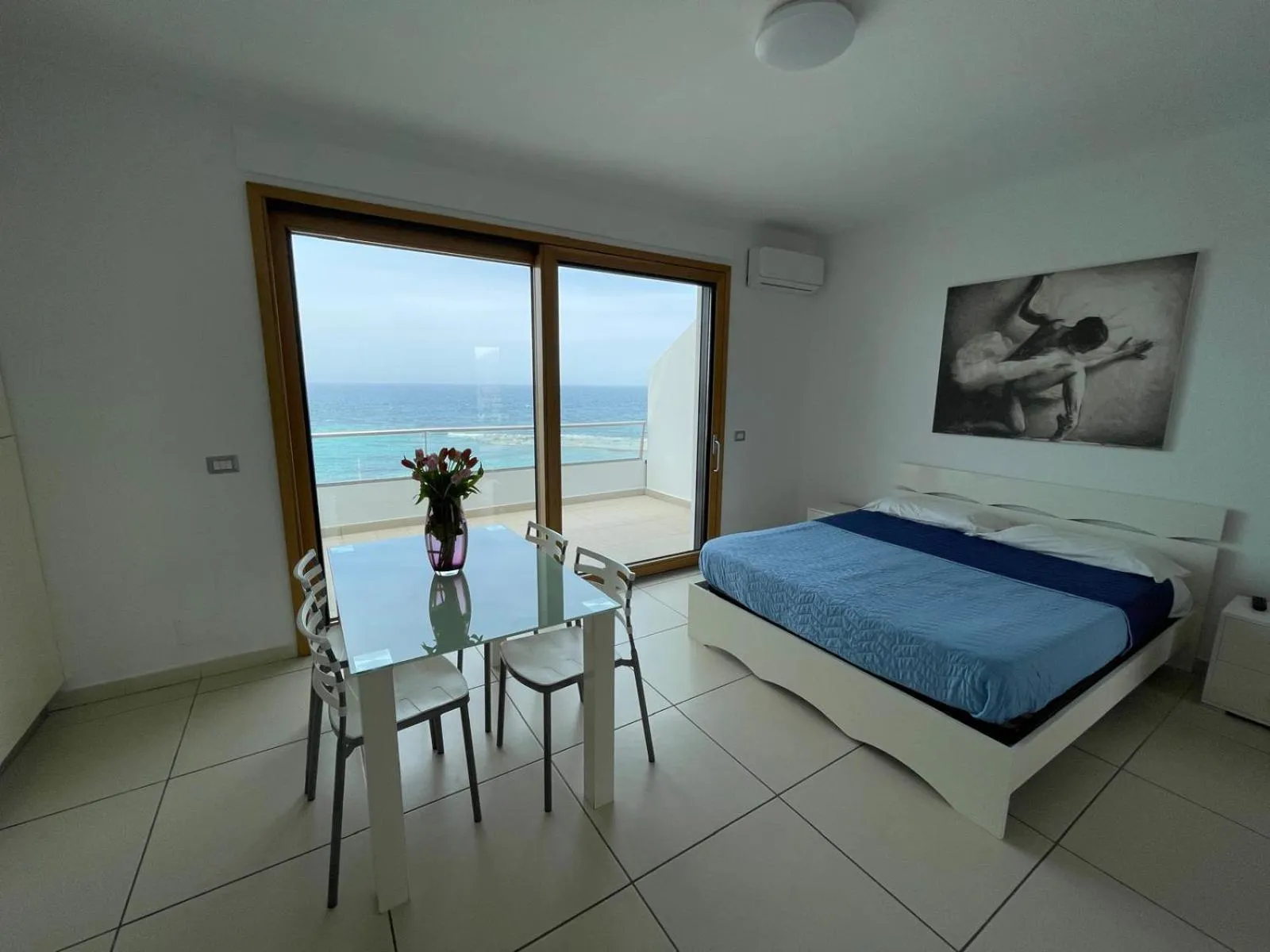 Bed in Casa Vacanza Acquamarina