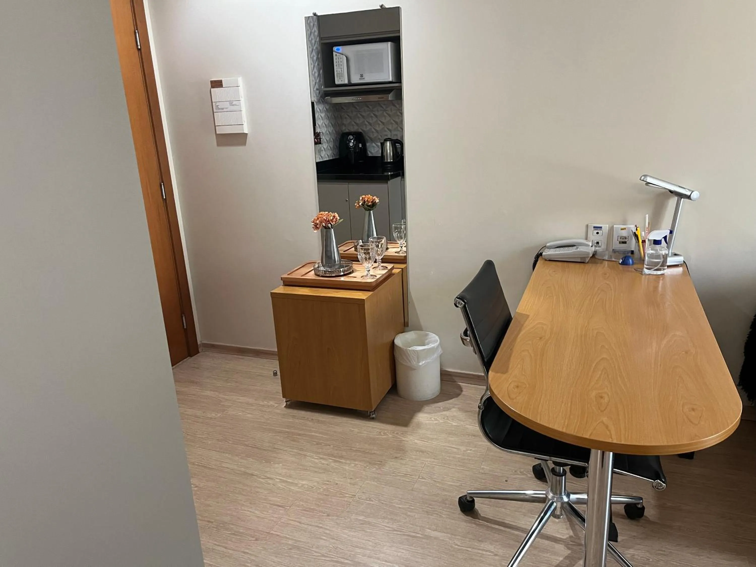 Quarto flat no Hotel Comfort de Taguatinga