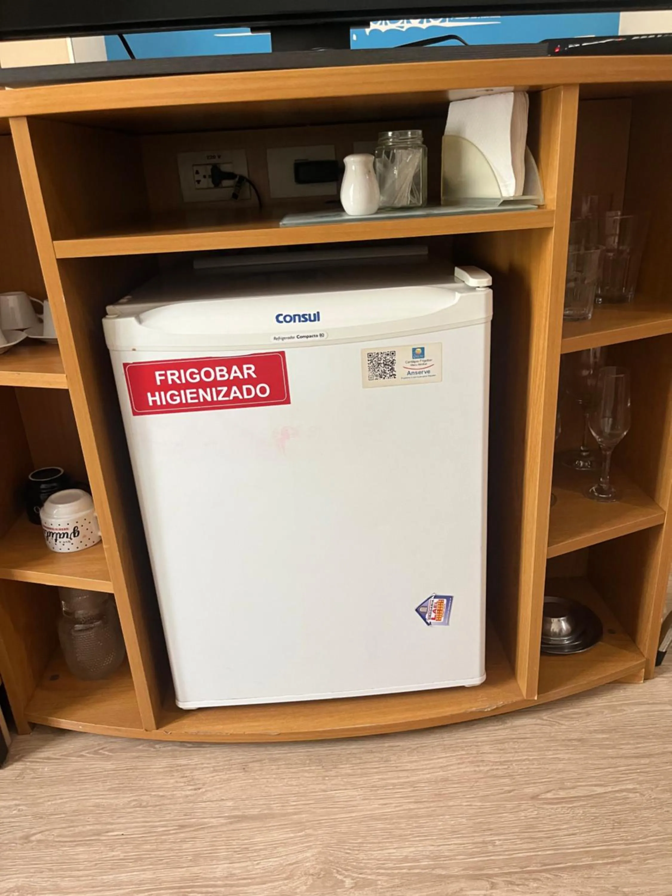 Quarto flat no Hotel Comfort de Taguatinga