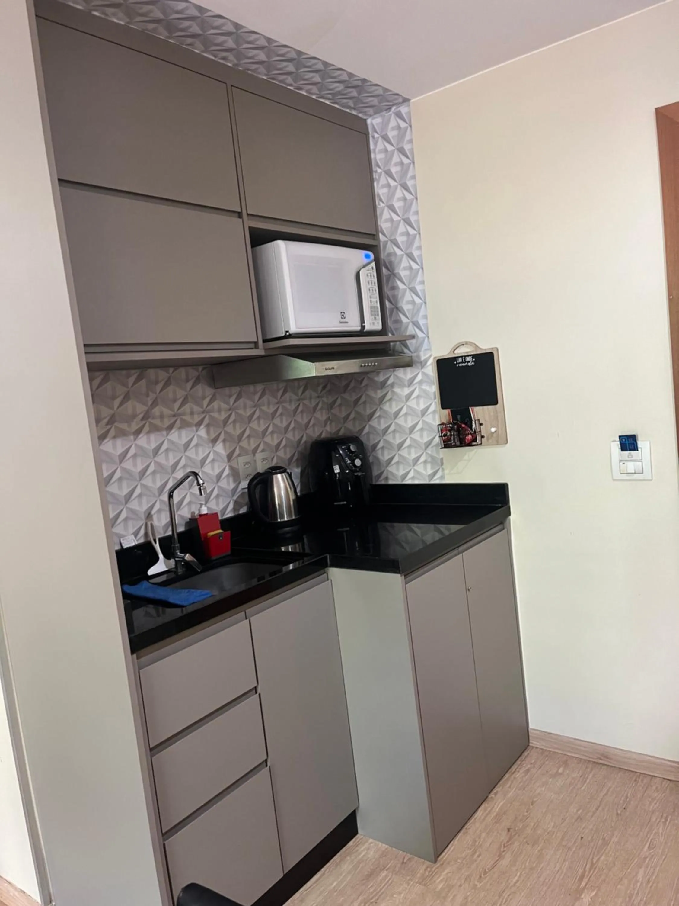 Quarto flat no Hotel Comfort de Taguatinga