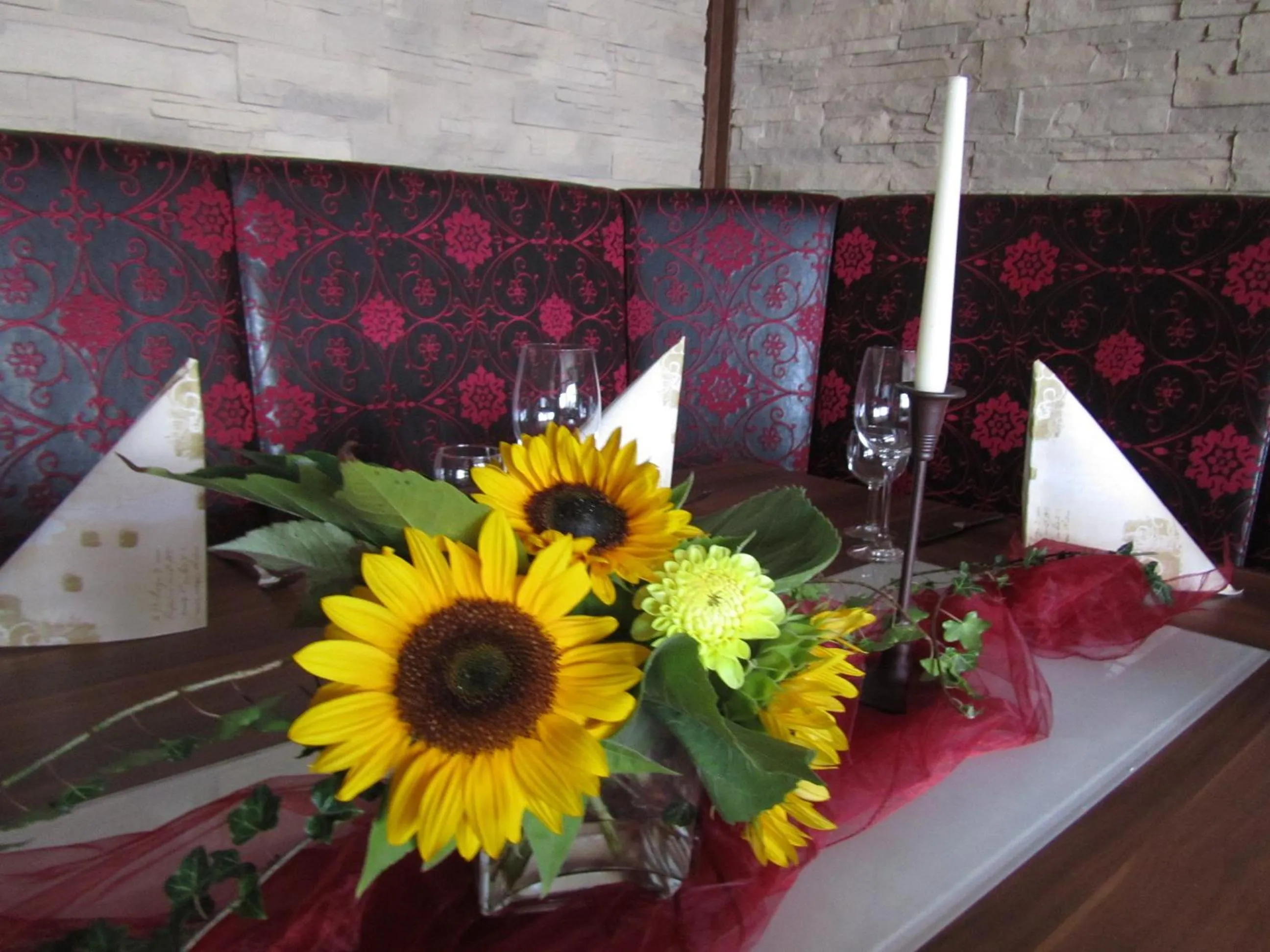 Decorative detail in Hotel Krone