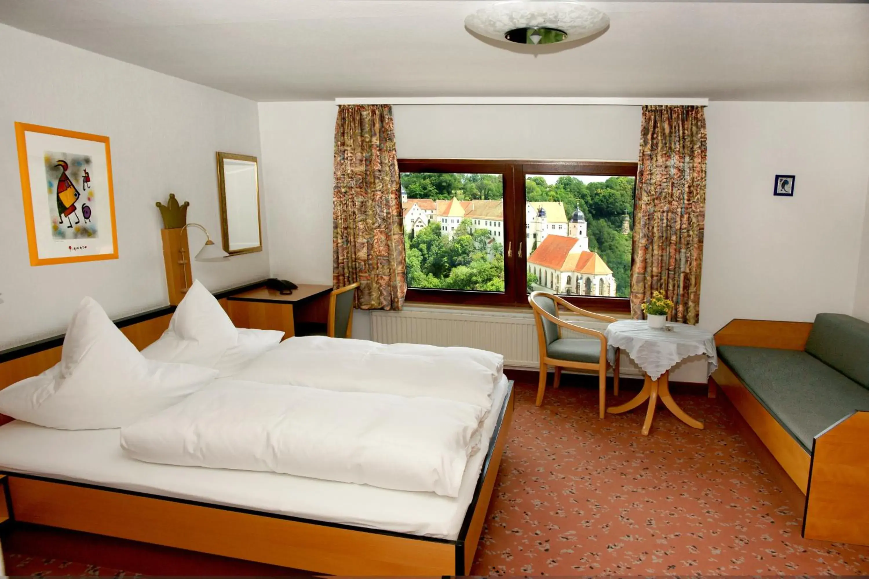 Double Room in Hotel Krone Double Room in Hotel Krone
