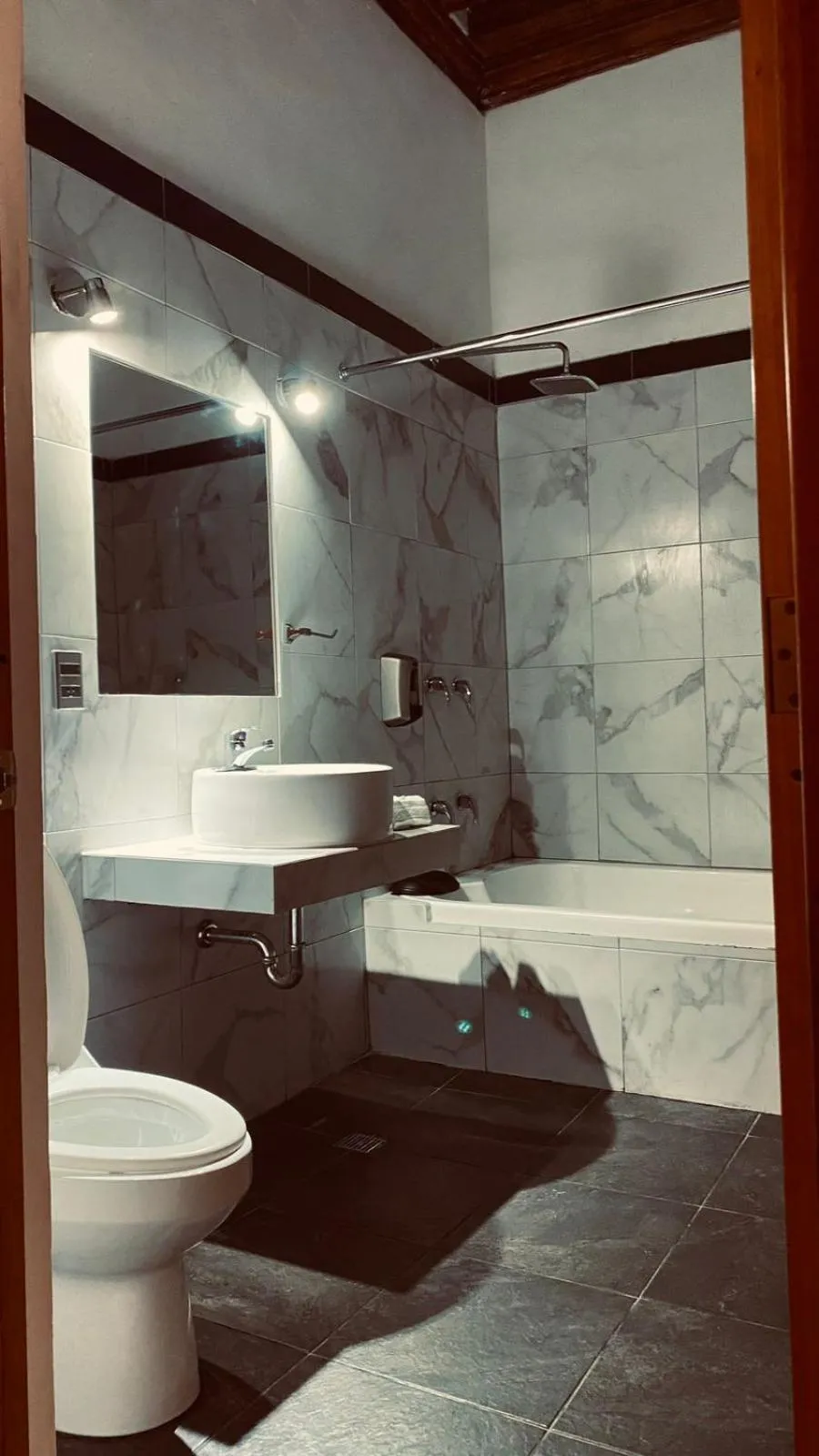 Bathroom in HOTEL PLAZA VASCO