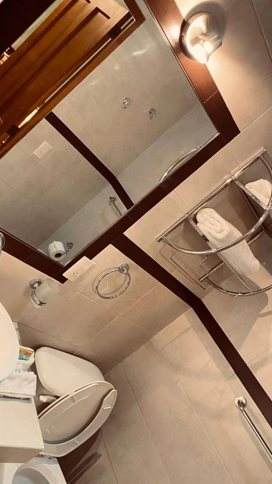 Bathroom in HOTEL PLAZA VASCO