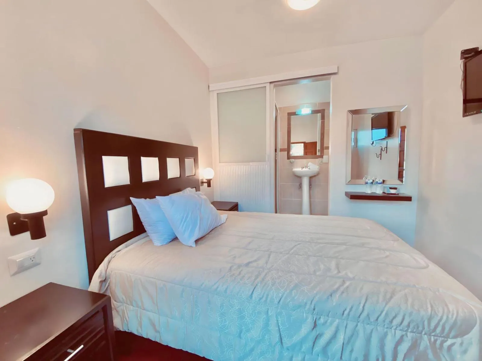 Bed in HOTEL PLAZA VASCO