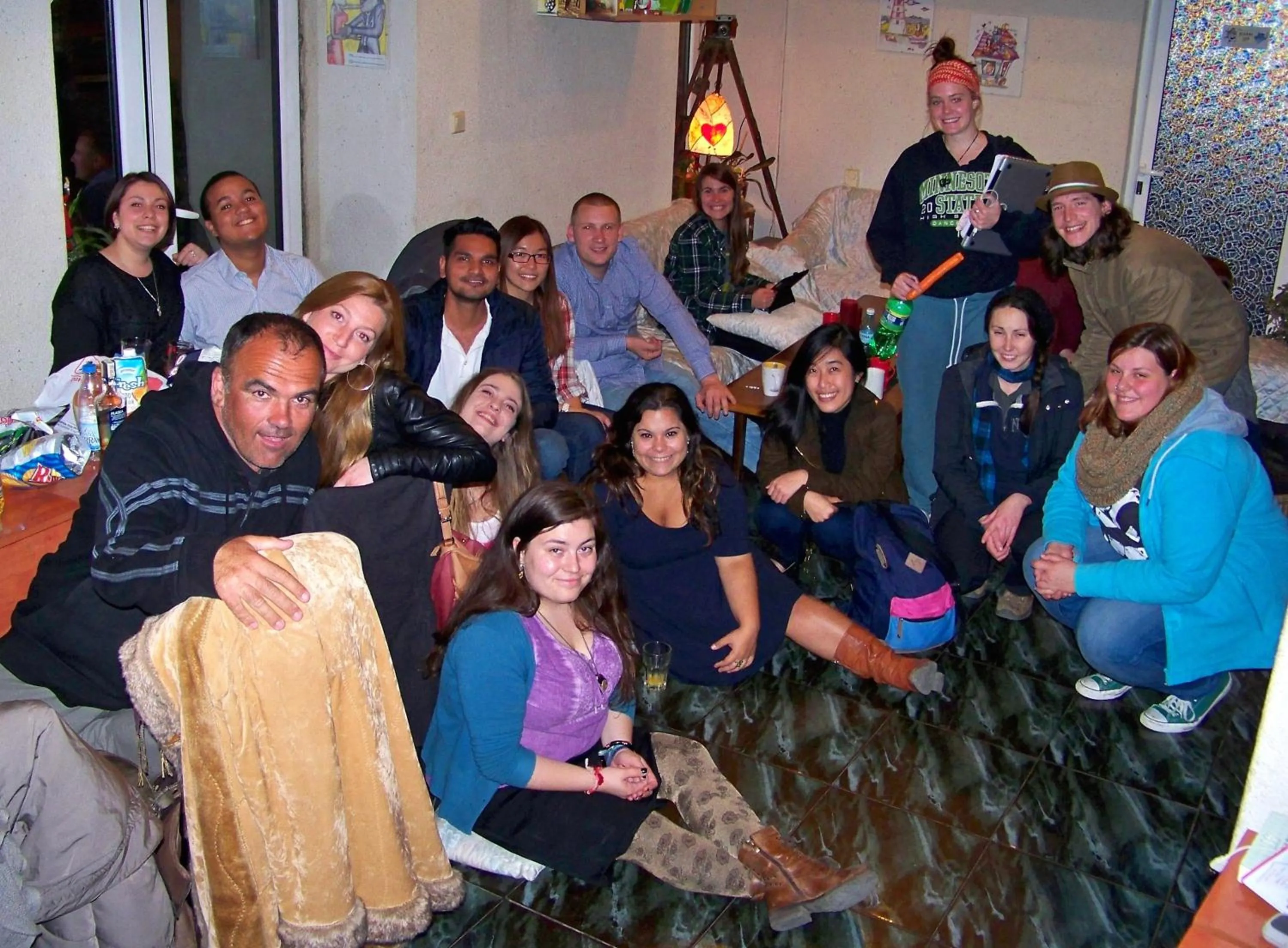 People in Yo Ho Hostel