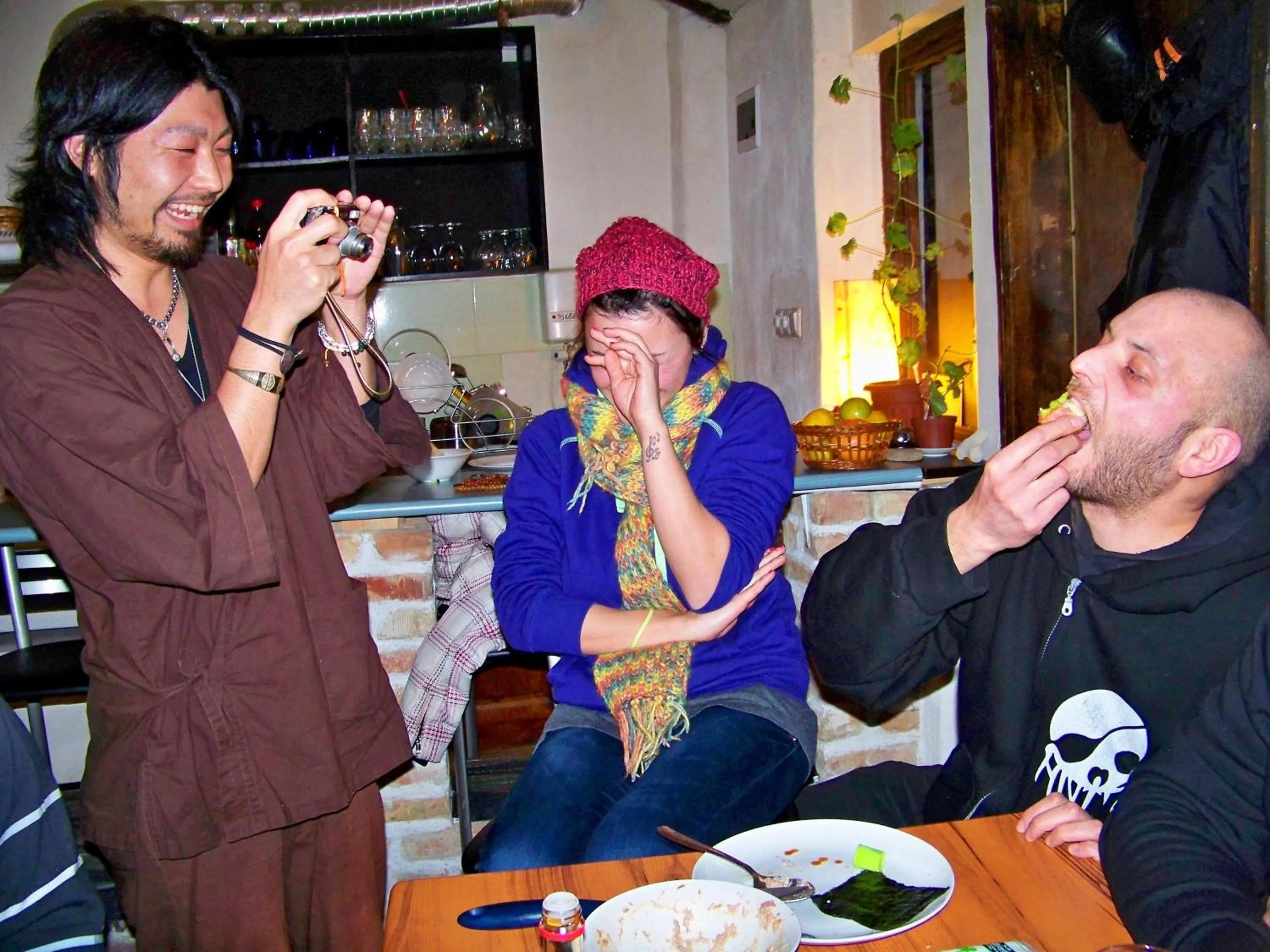 People in Yo Ho Hostel