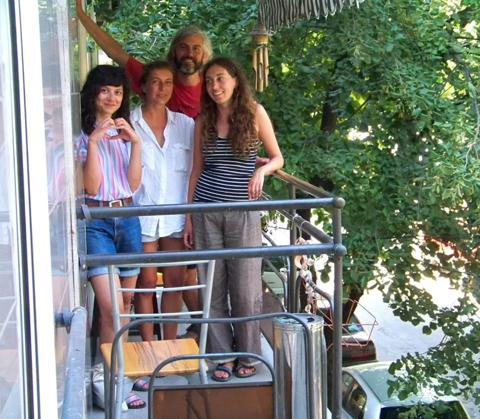 Balcony/Terrace in Yo Ho Hostel