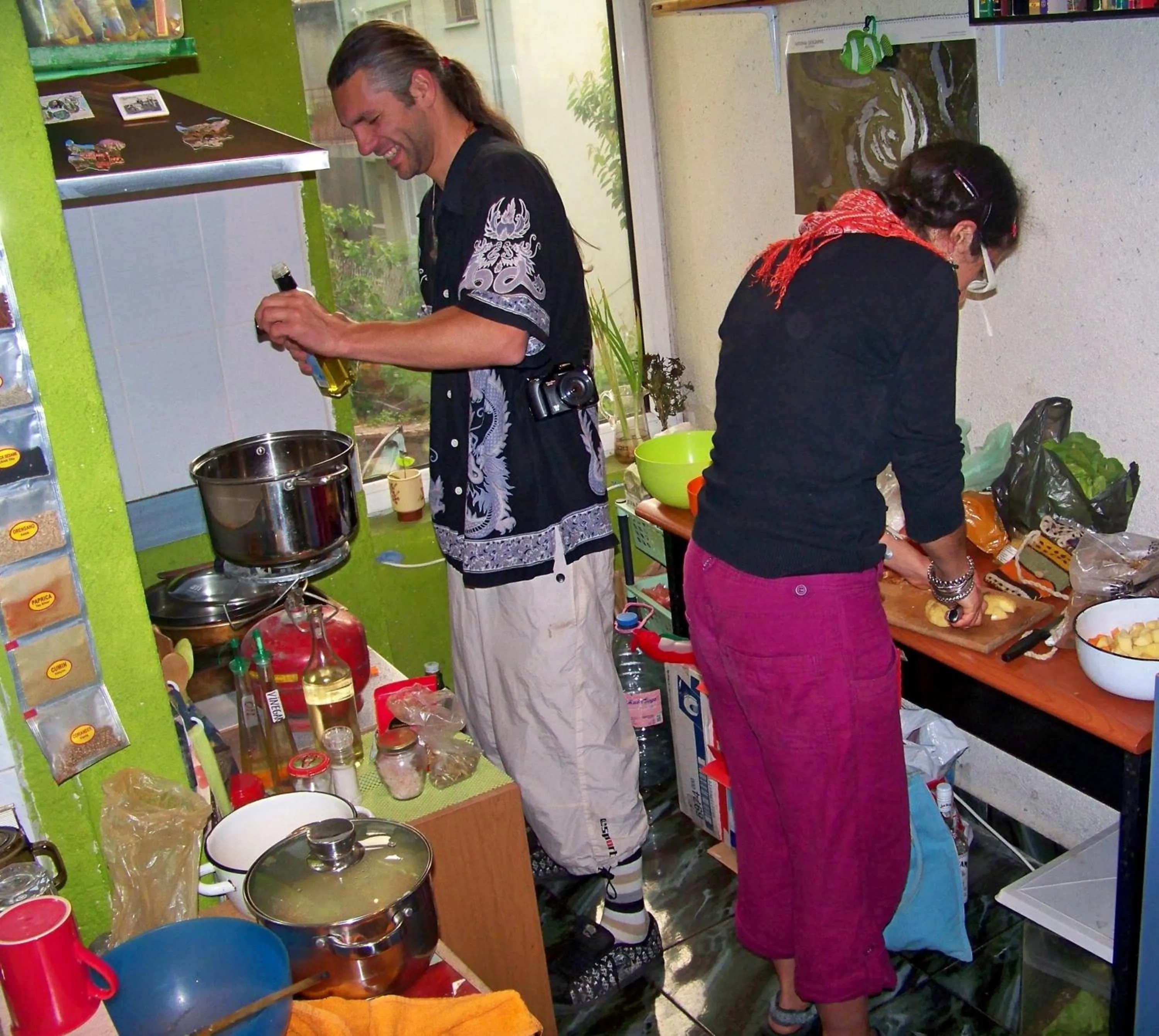 People in Yo Ho Hostel