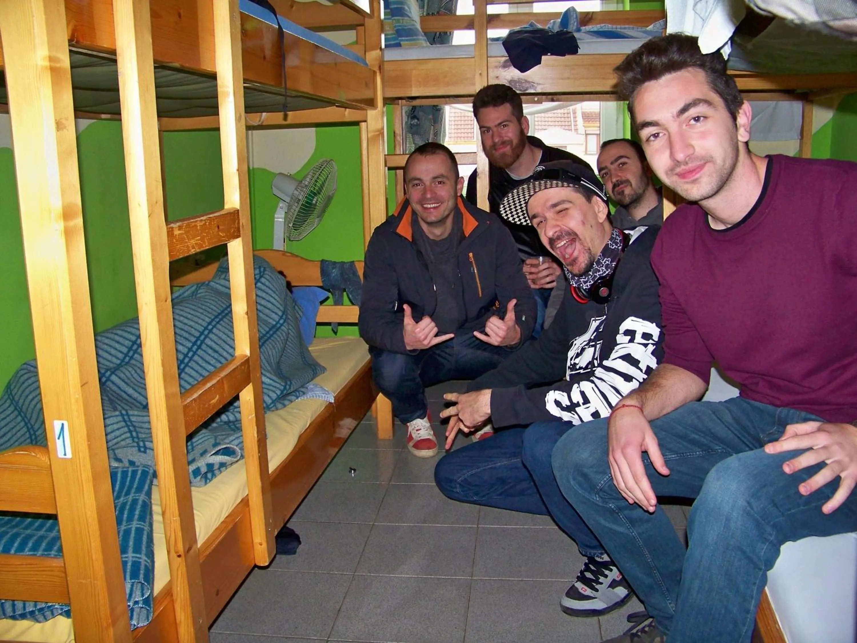 People in Yo Ho Hostel