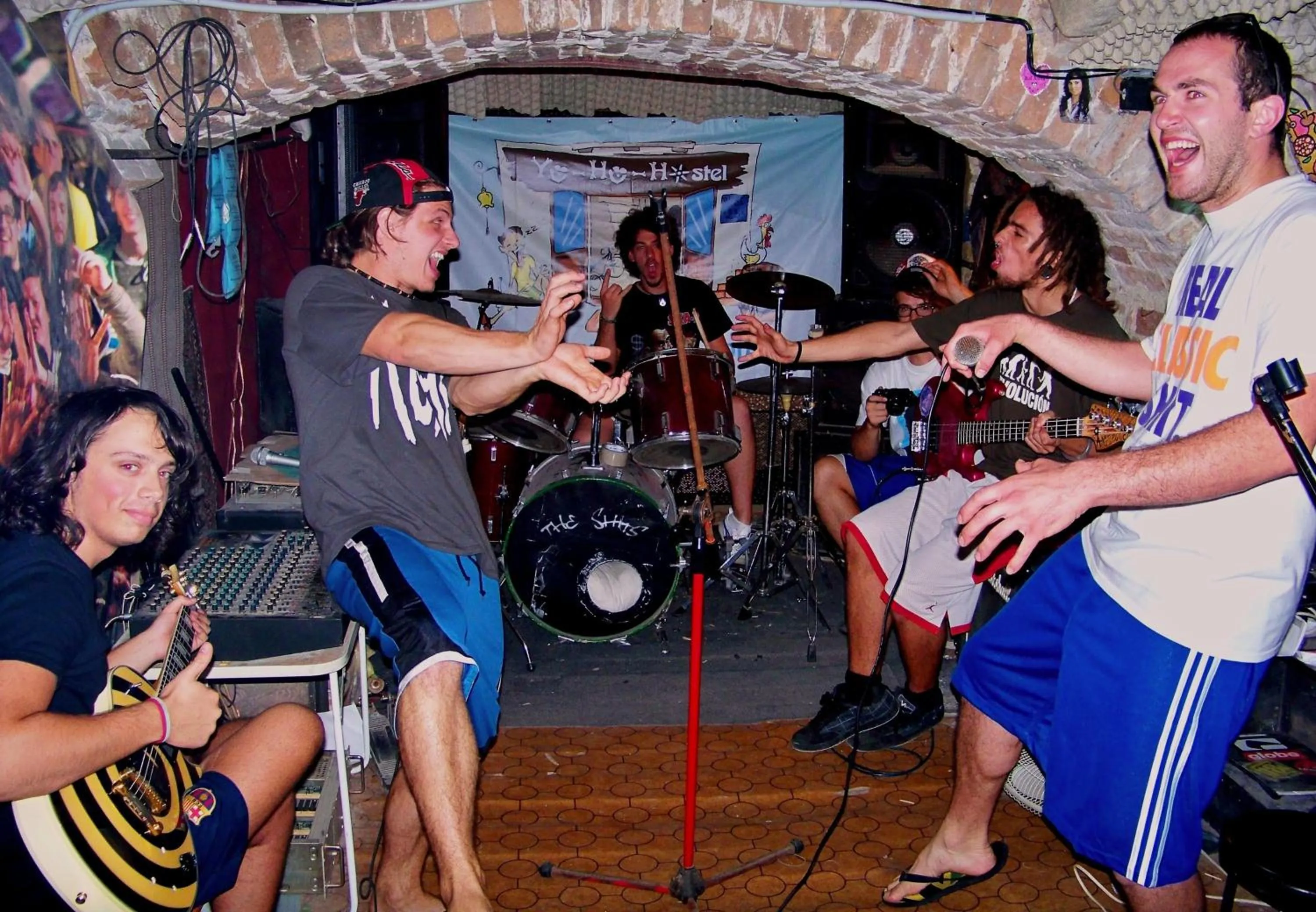 People in Yo Ho Hostel