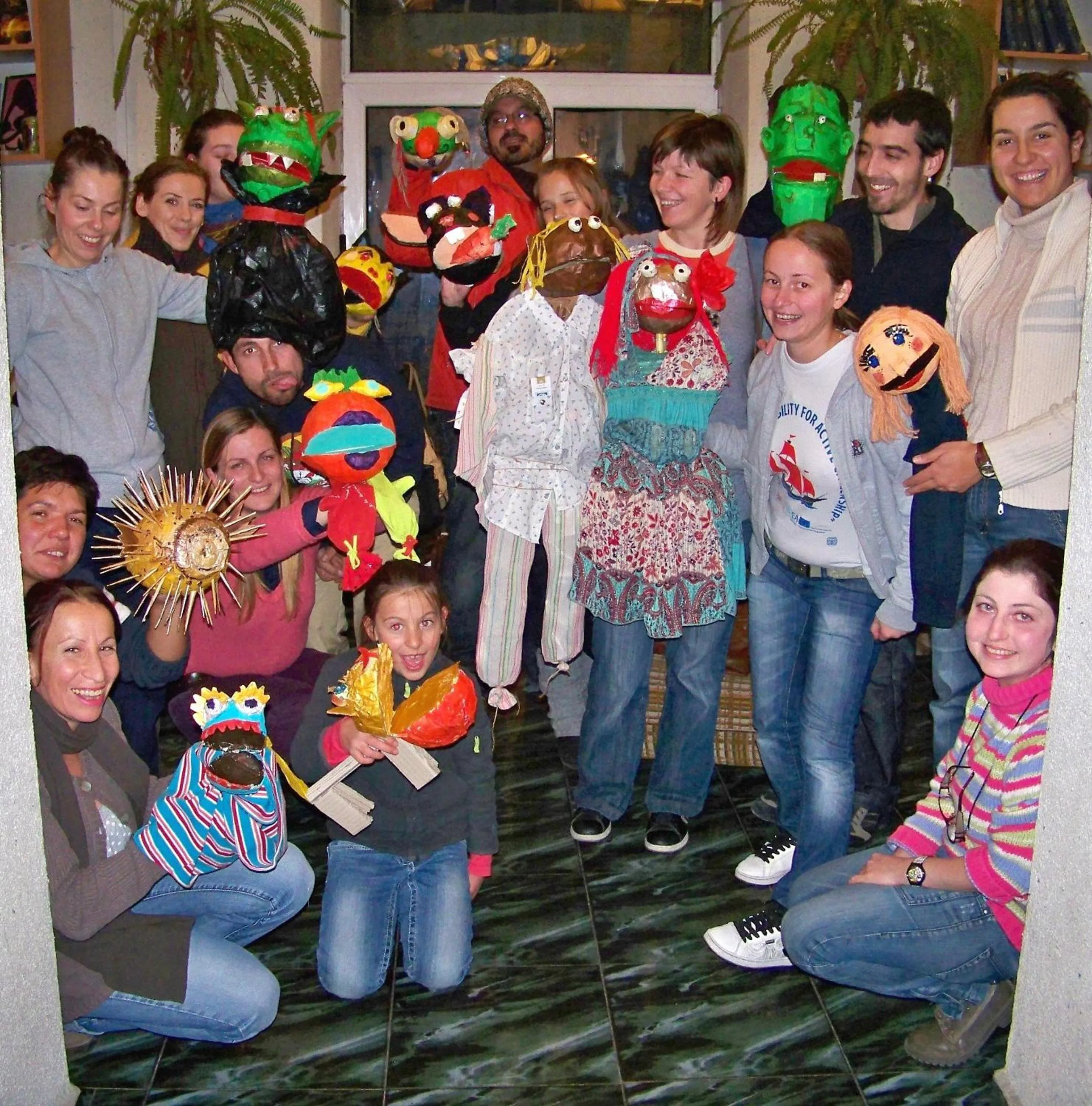 People in Yo Ho Hostel