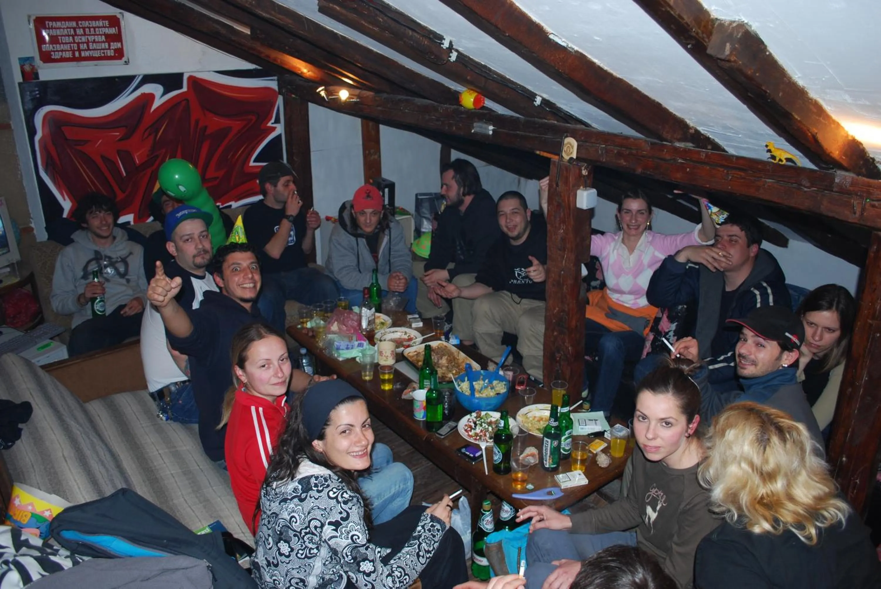 People in Yo Ho Hostel