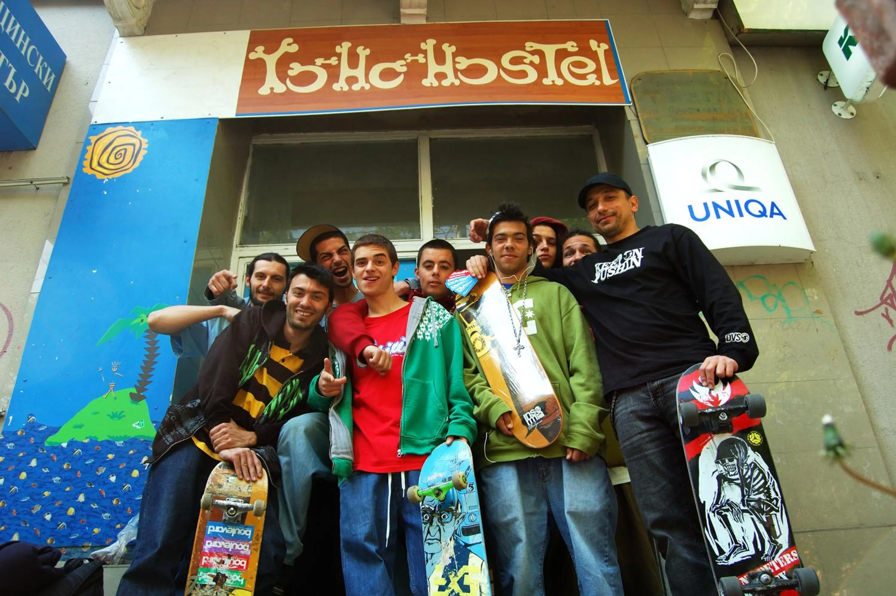 People in Yo Ho Hostel