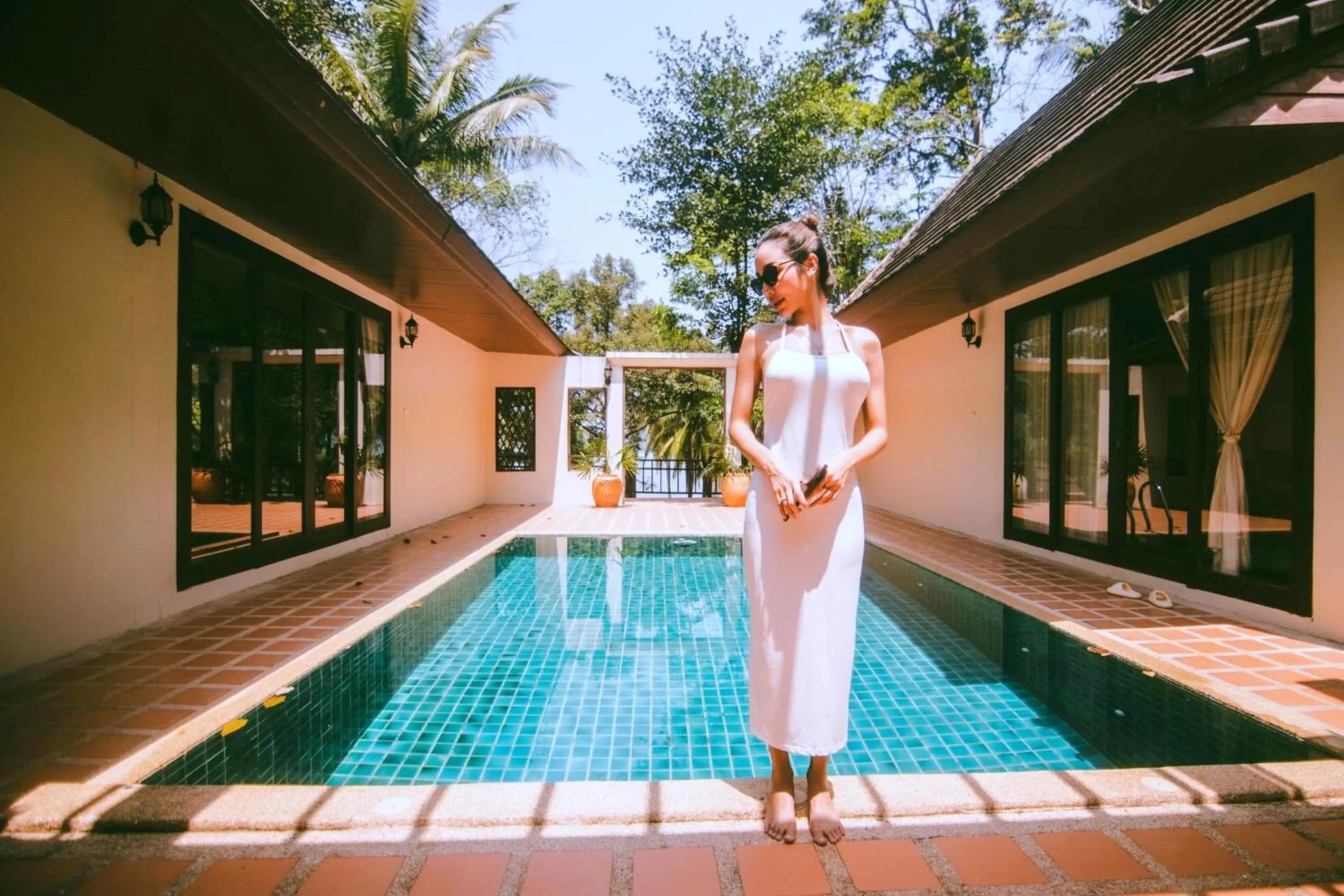 Swimming pool in Kooncharaburi Resort - Koh Chang