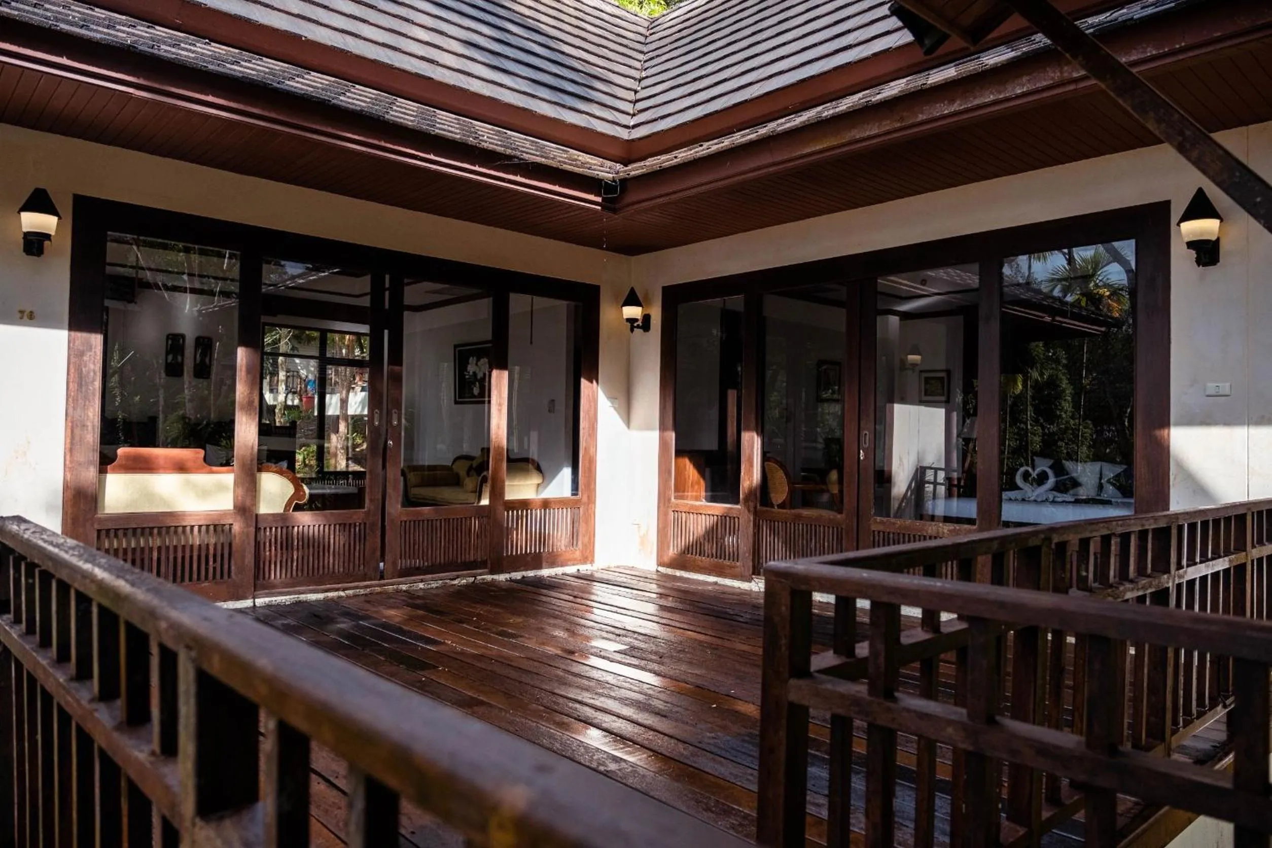 Patio in Kooncharaburi Resort - Koh Chang