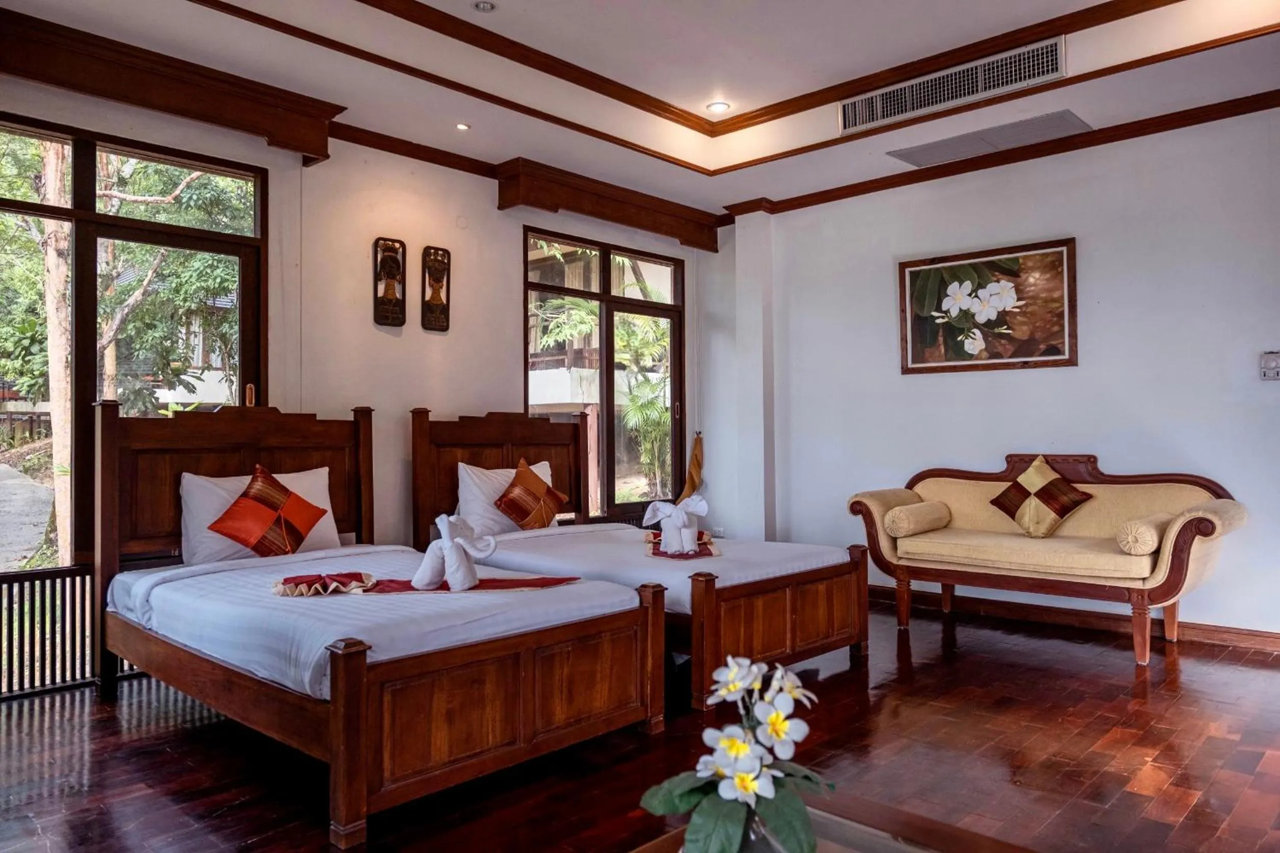 Bed in Kooncharaburi Resort - Koh Chang