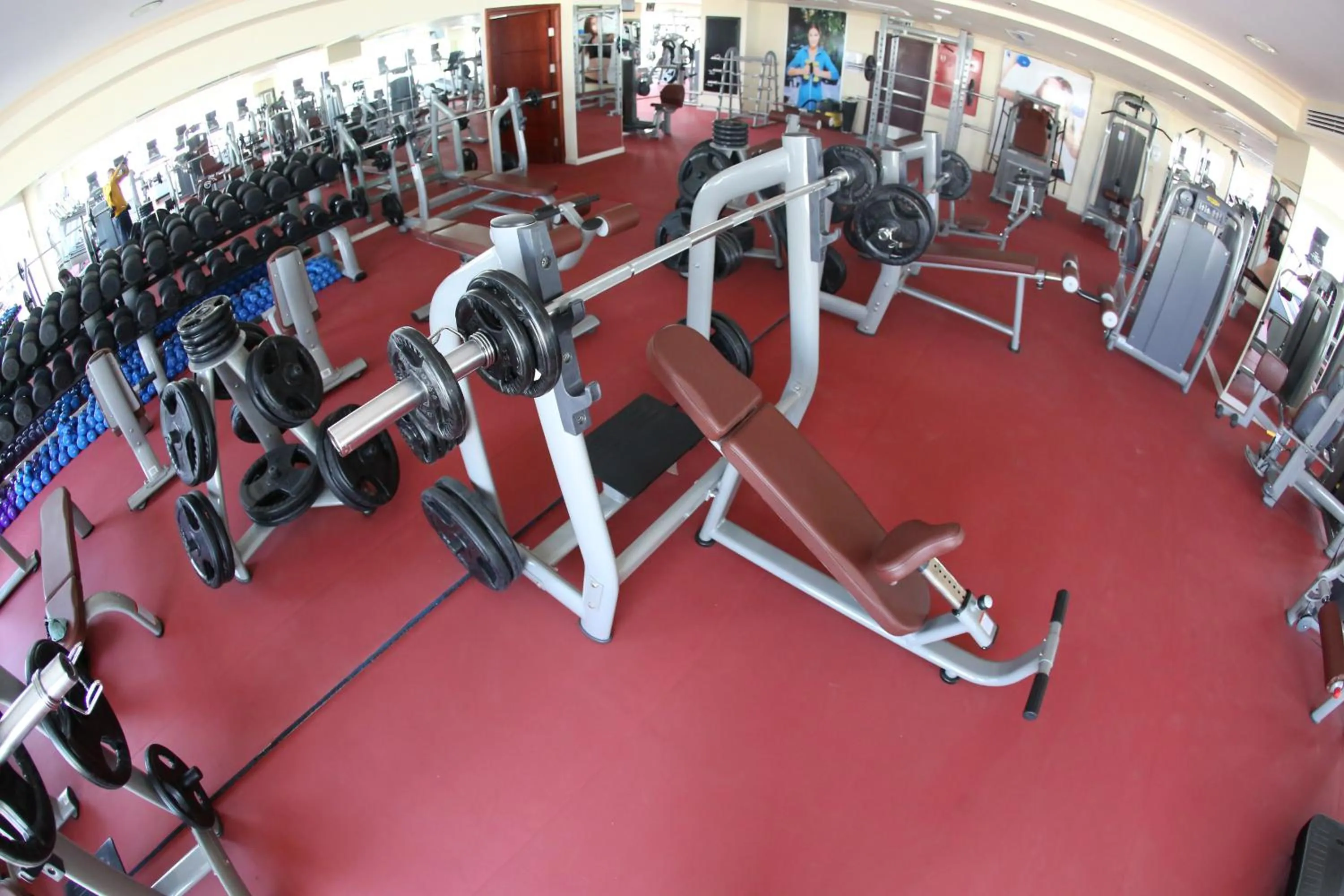 Fitness centre/facilities in Palestine Plaza Hotel