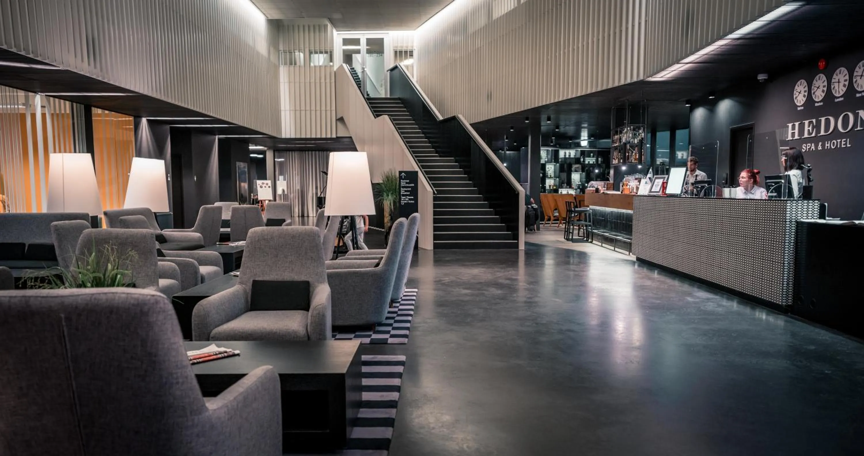 Lobby or reception in Hedon Spa & Hotel