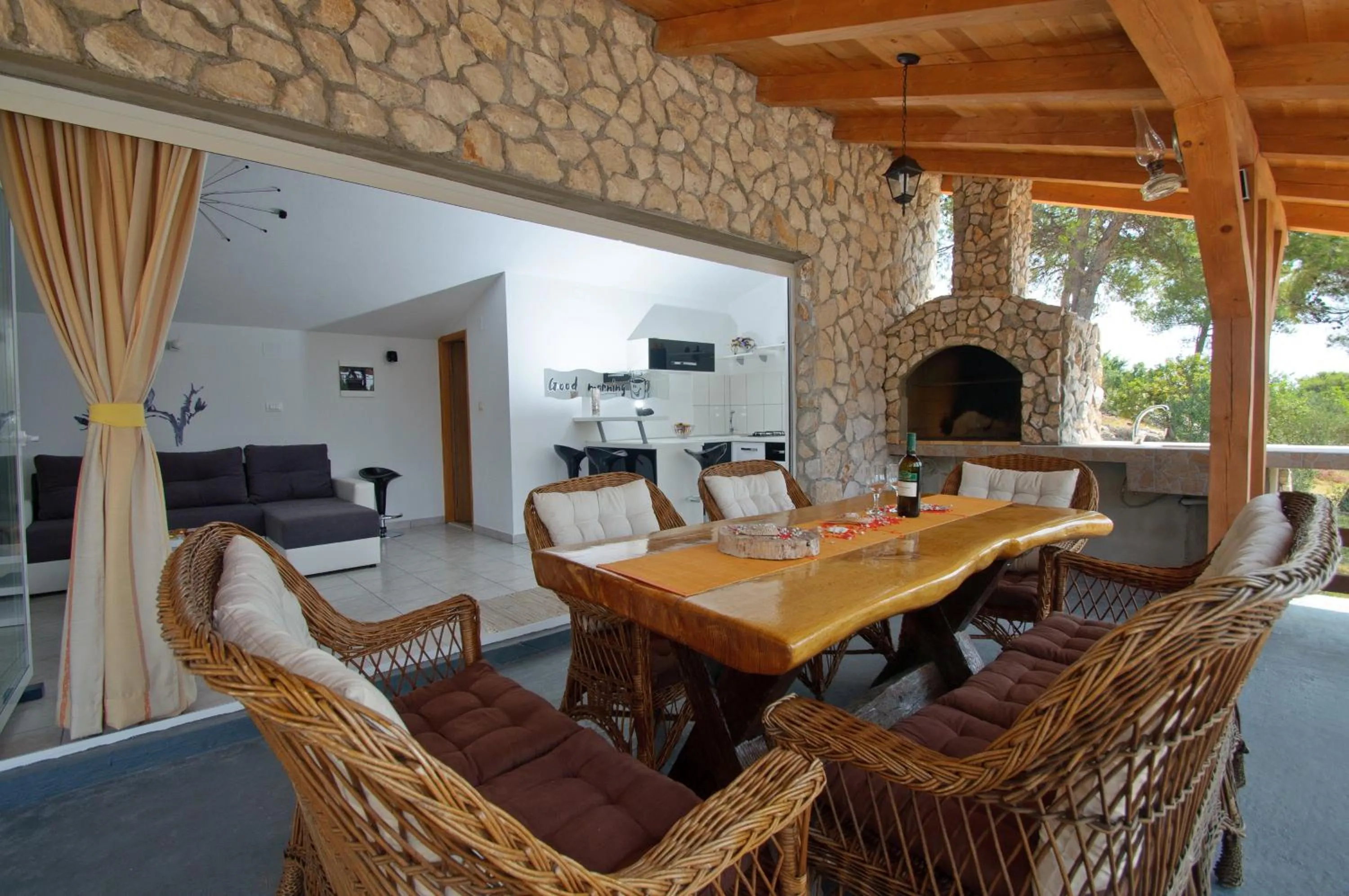 Balcony/Terrace in Holiday Home Villa Venta