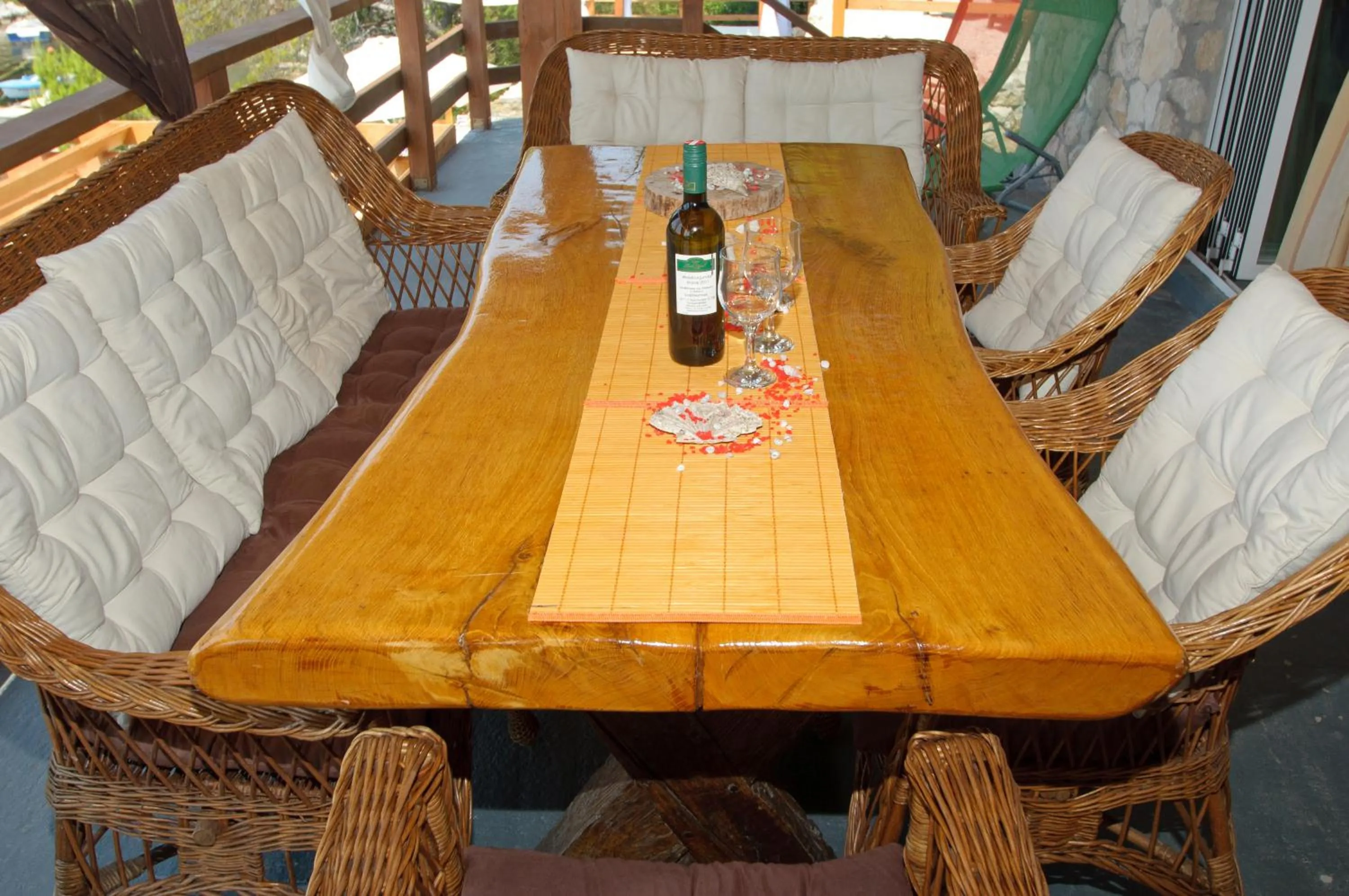 Balcony/Terrace in Holiday Home Villa Venta