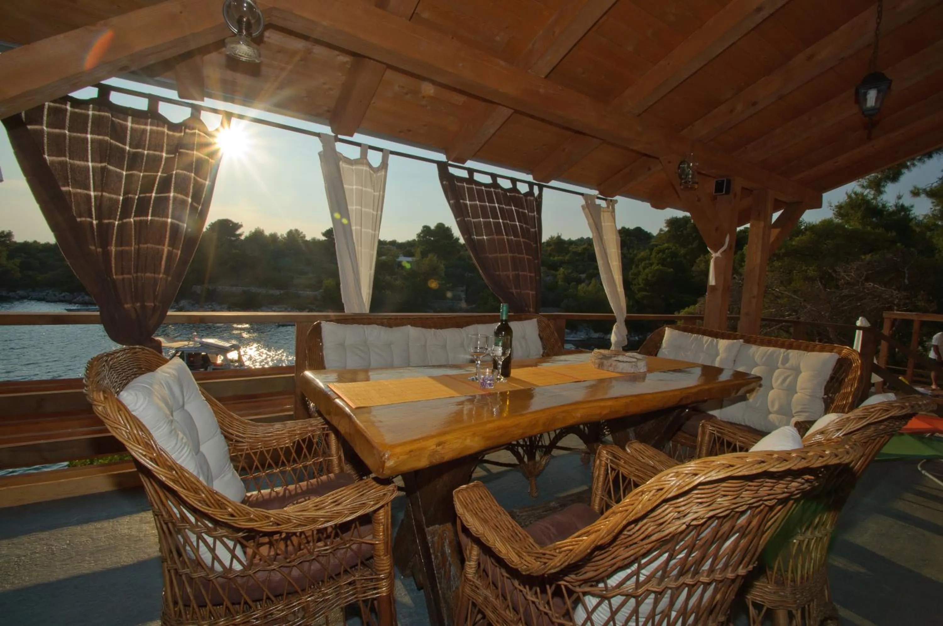 Balcony/Terrace in Holiday Home Villa Venta
