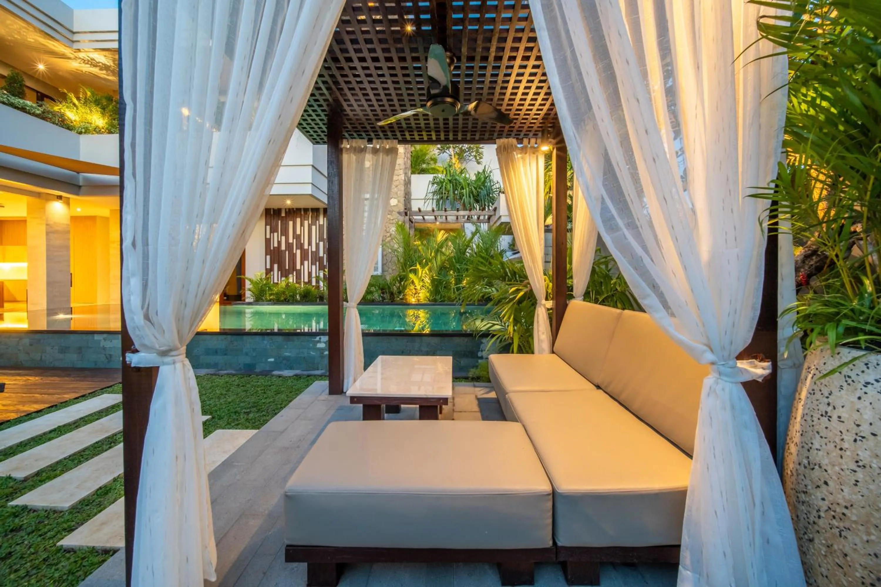 Pool view in The Amarta Villa