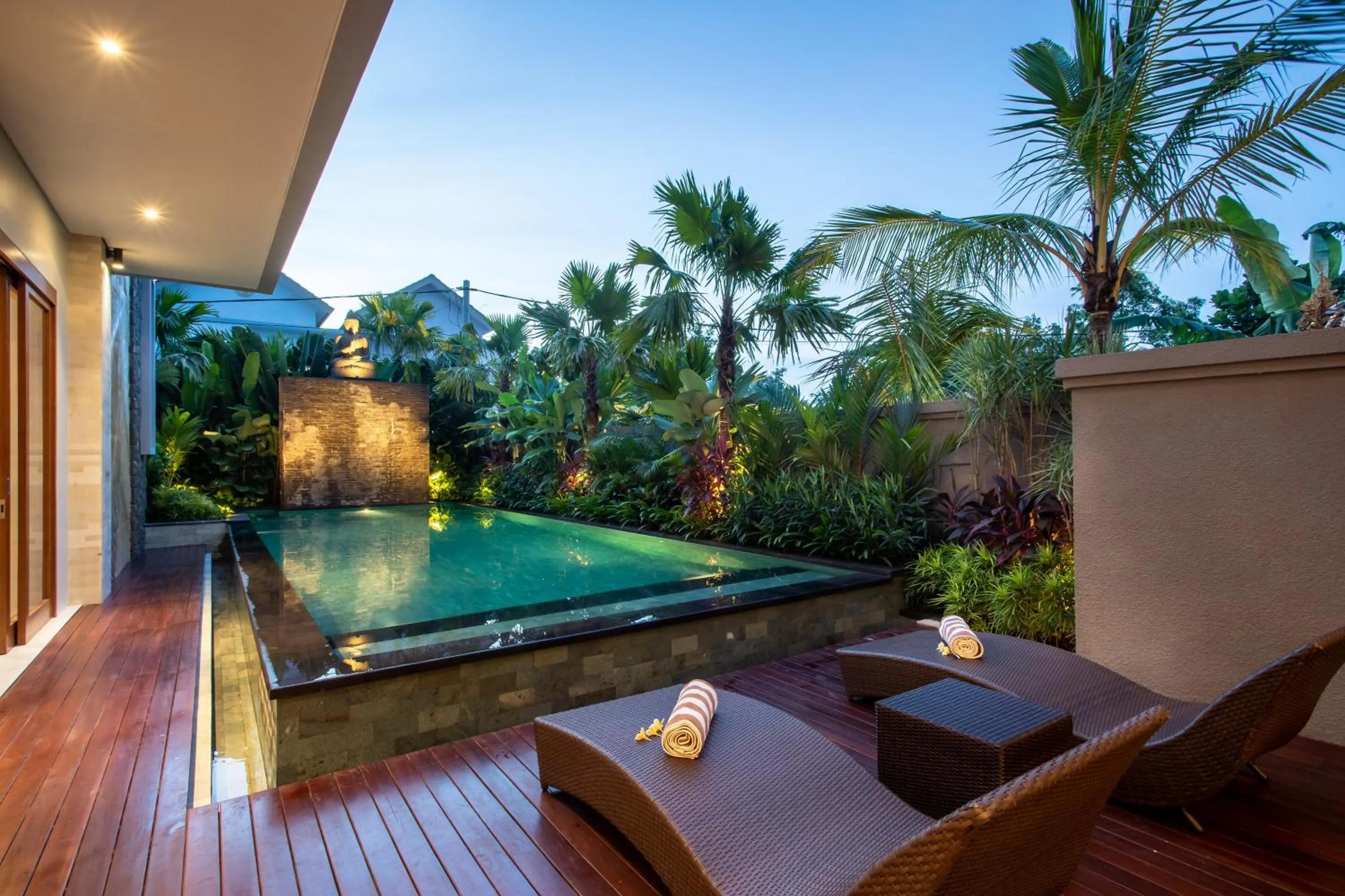 Garden view in The Amarta Villa