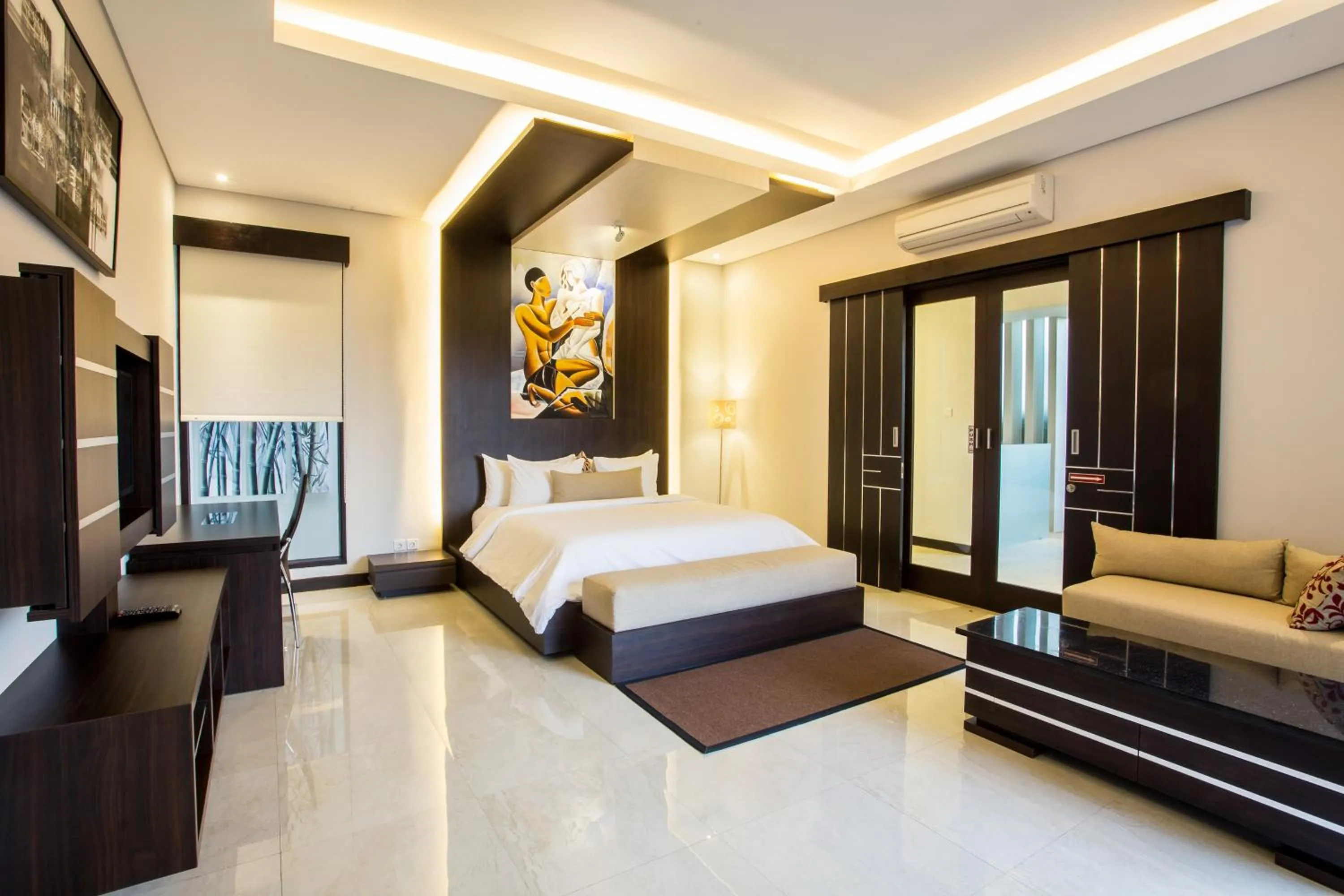 Bedroom, Bed in The Amarta Villa