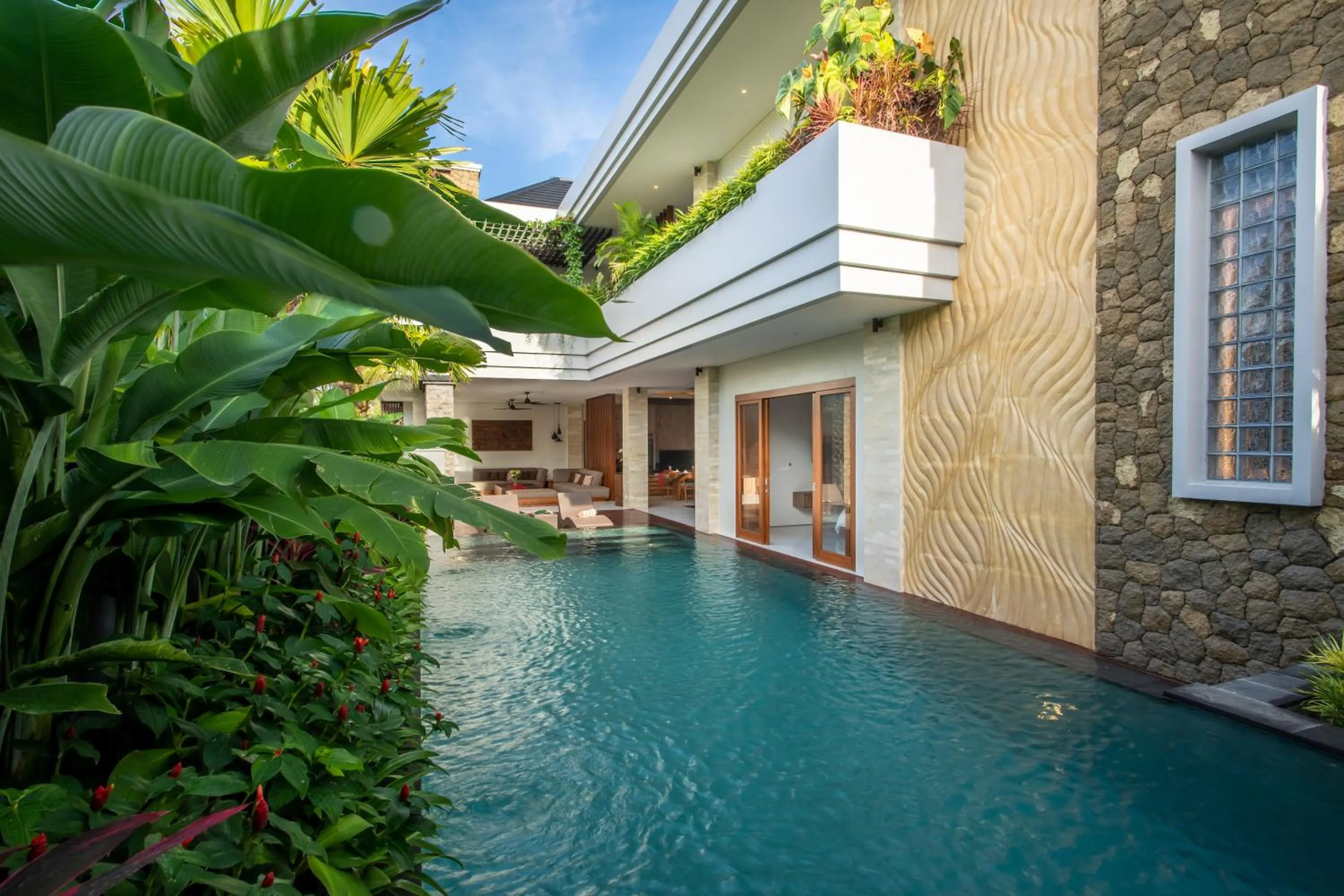 Pool view in The Amarta Villa