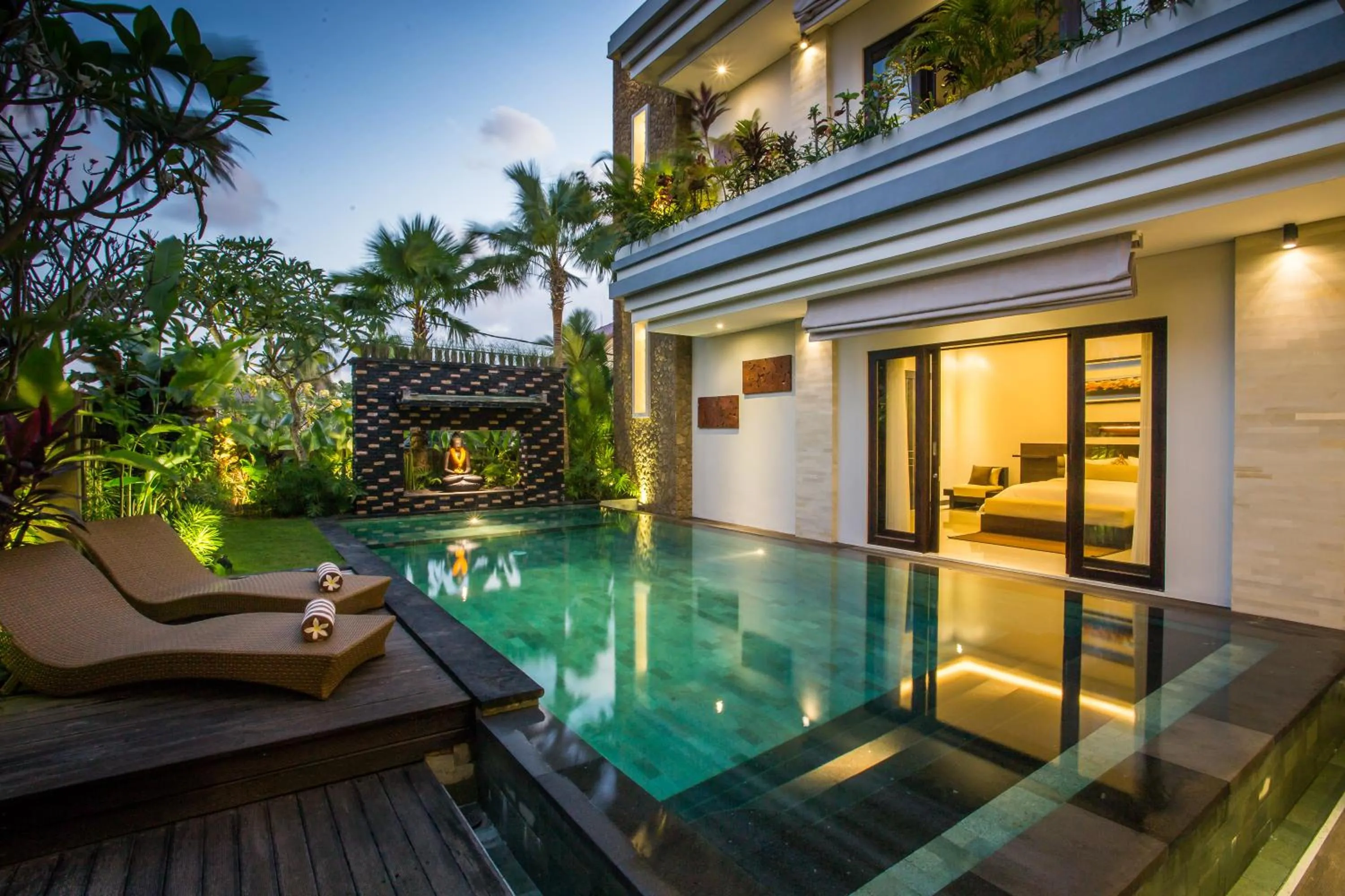 Pool view in The Amarta Villa