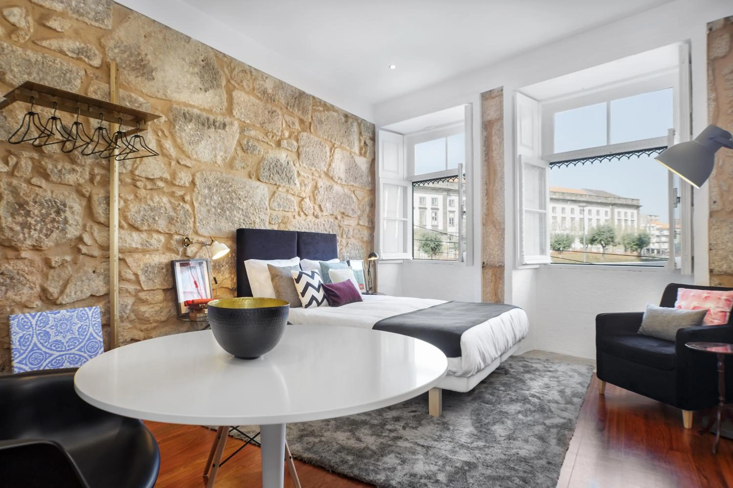 Bedroom in Oporto Chic & Cozy Studio Apartments