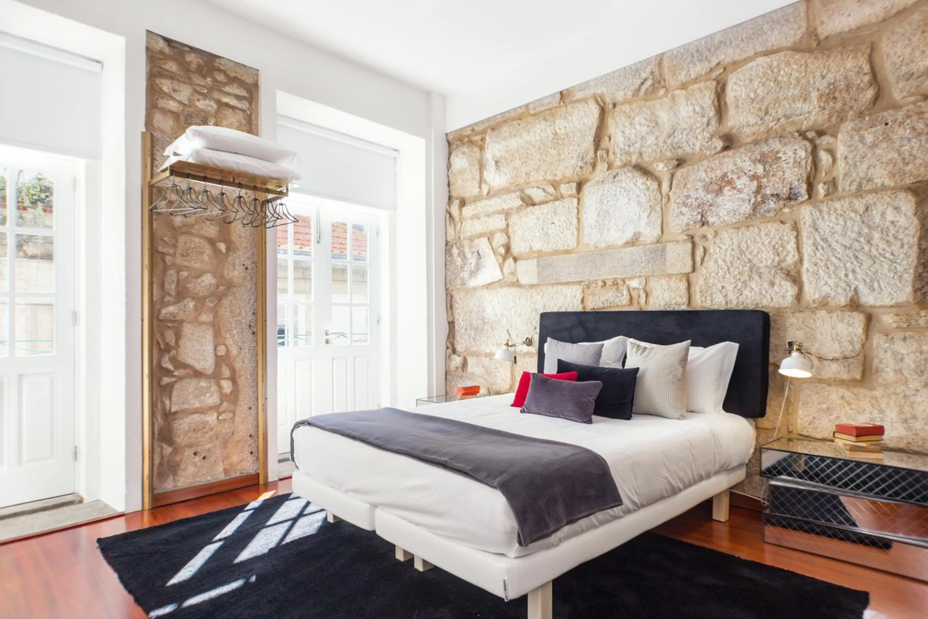 Bed in Oporto Chic & Cozy Studio Apartments