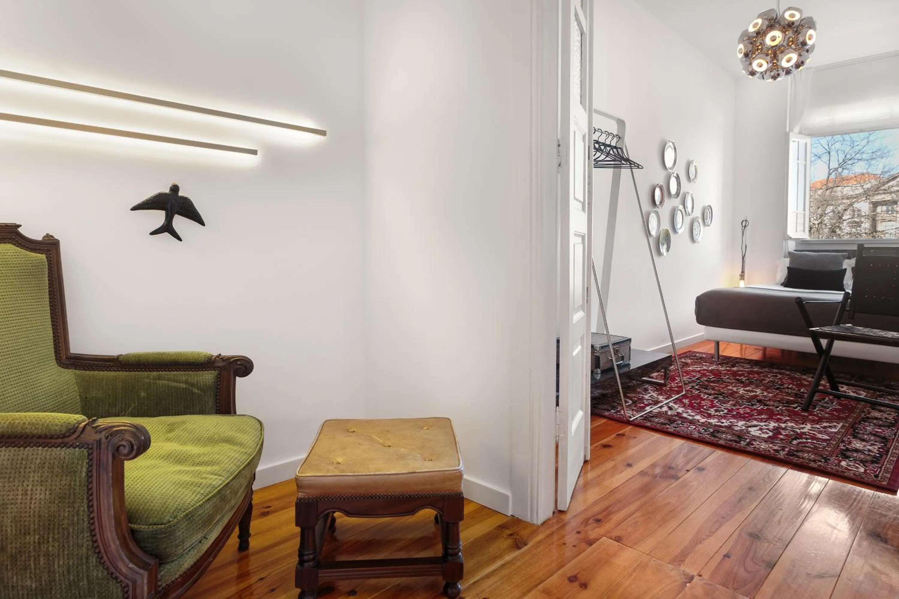 Bed in Oporto Chic & Cozy Studio Apartments