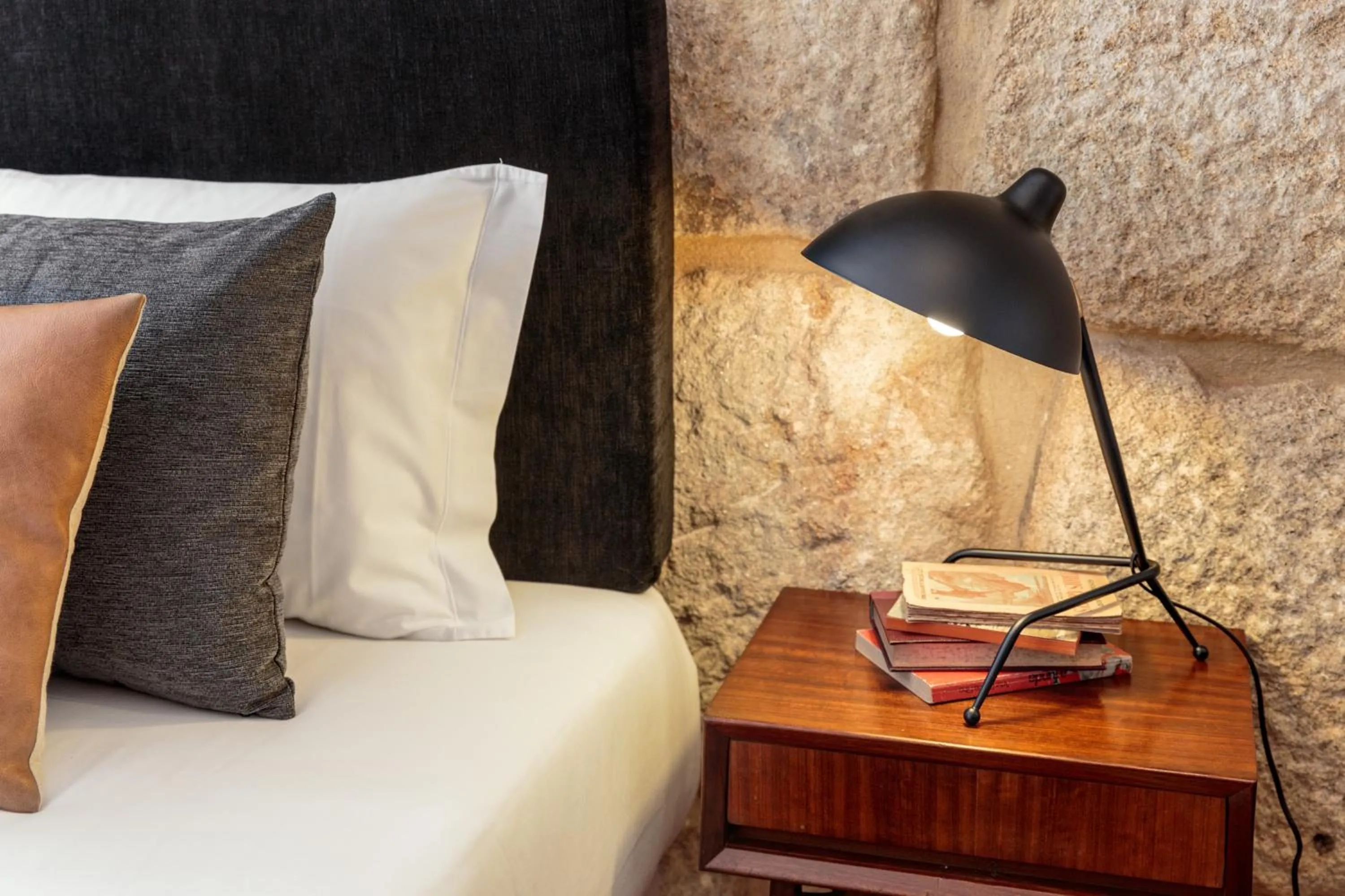 Bed in Oporto Chic & Cozy Studio Apartments