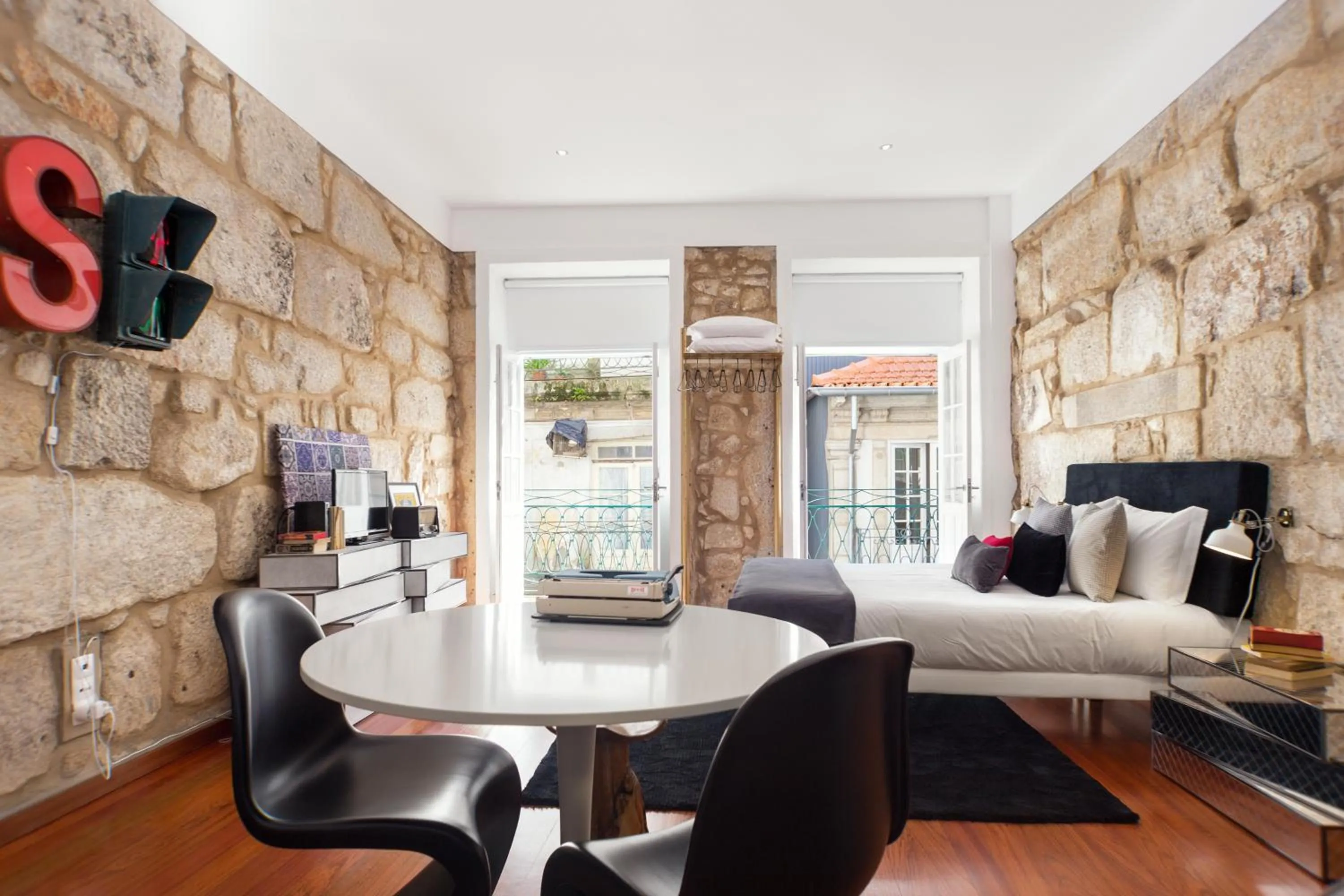 Living room in Oporto Chic & Cozy Studio Apartments