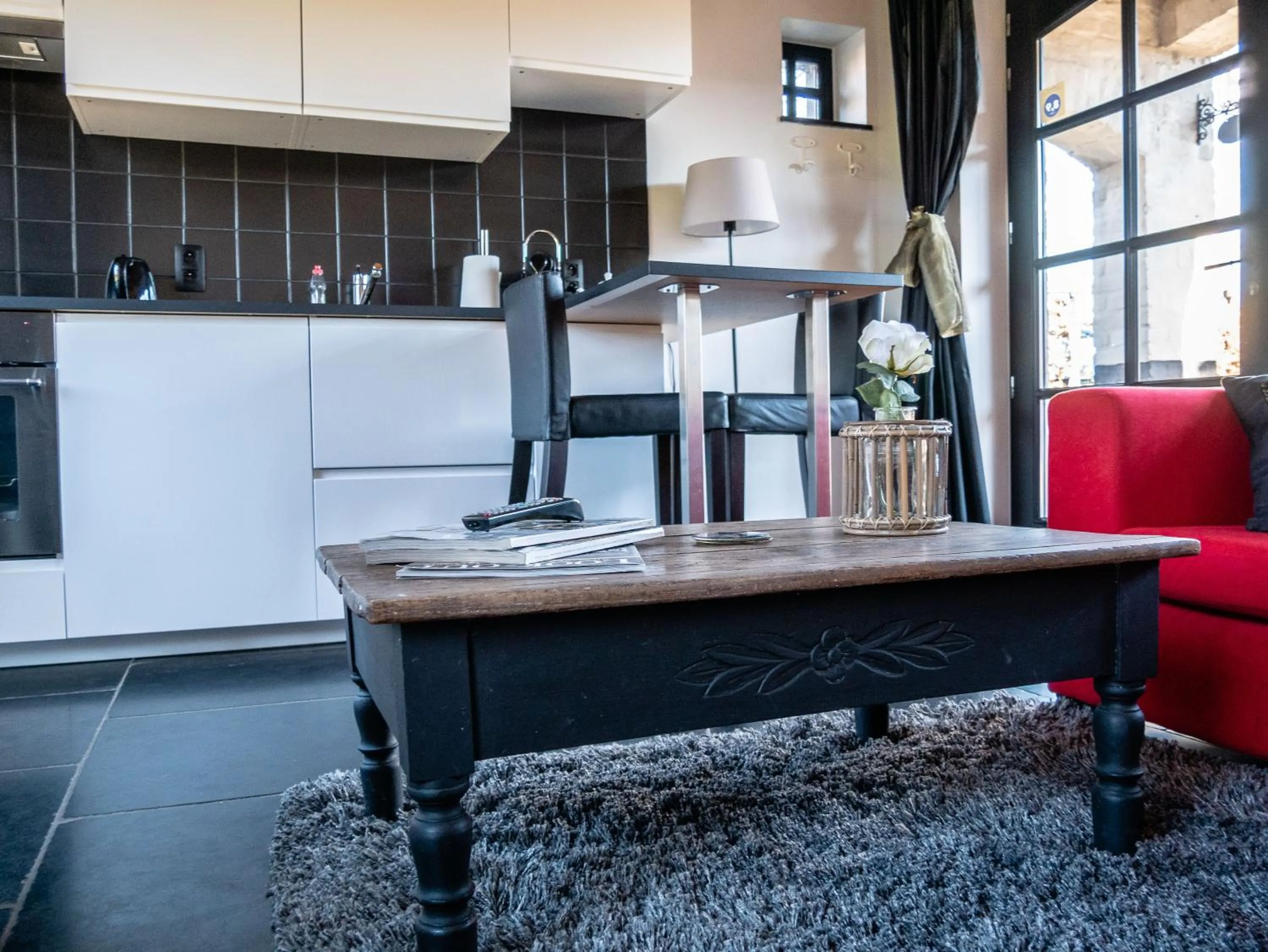 Dining area in B&B Het Stille Genoegen
