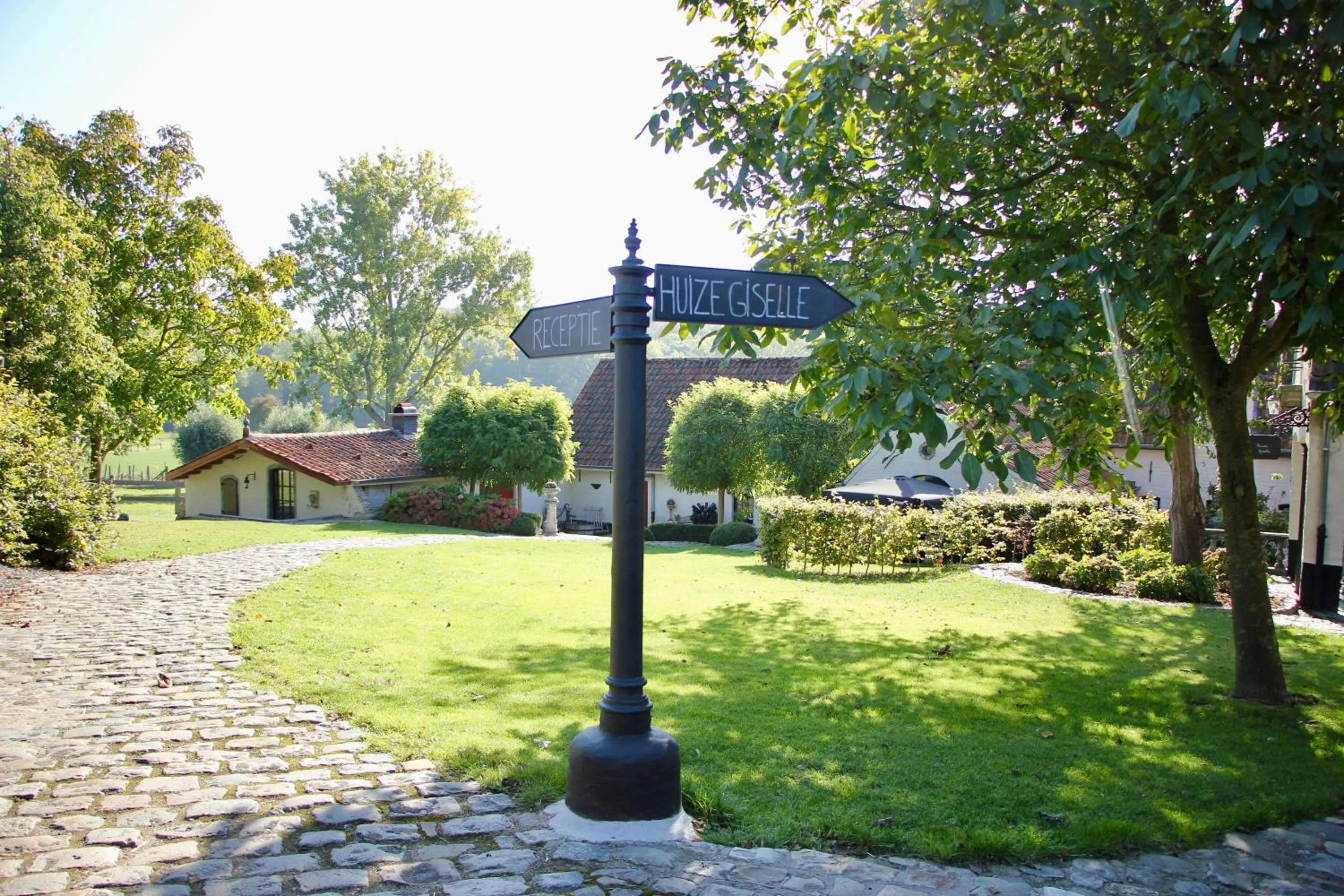 Facade/entrance in B&B Het Stille Genoegen