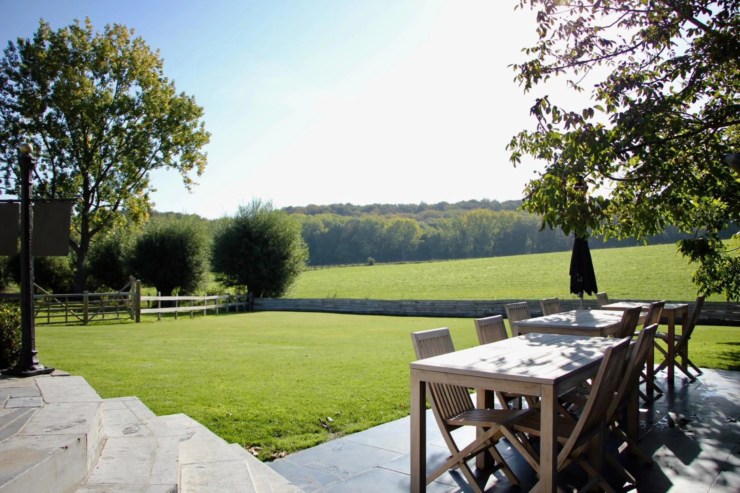 Garden in B&B Het Stille Genoegen